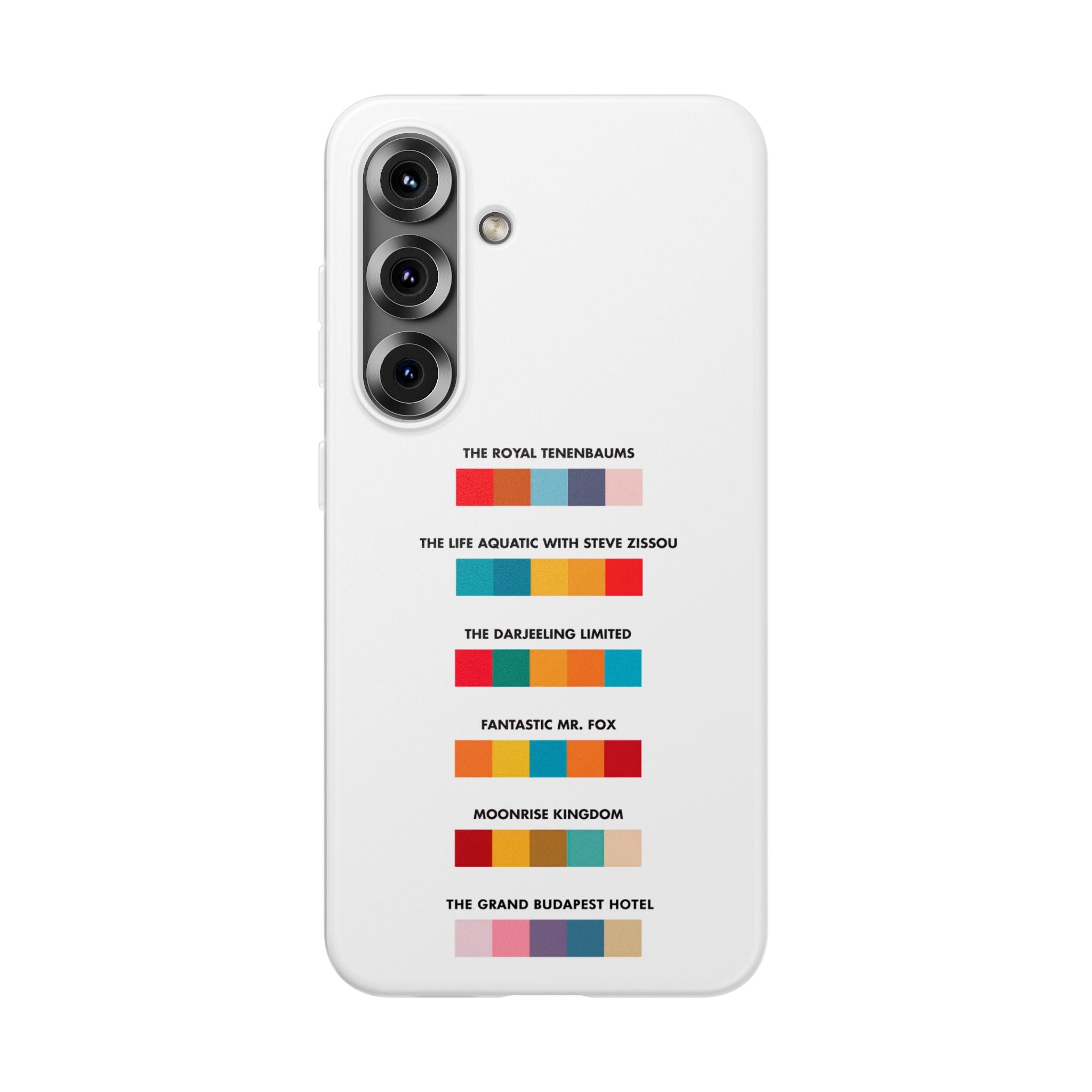 Wes Anderson Colors - Phone Case