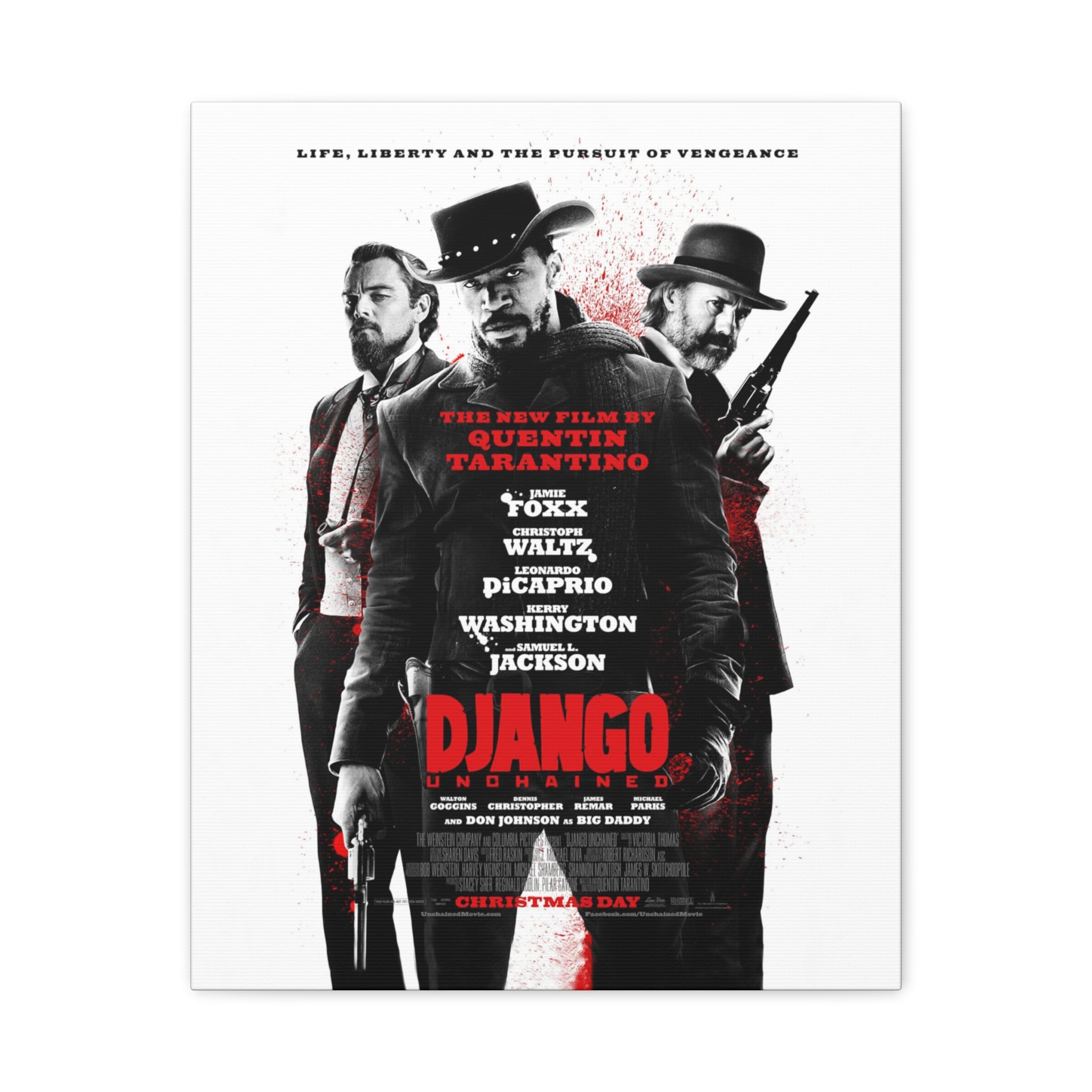 Django Unchained Movie poster - Canva