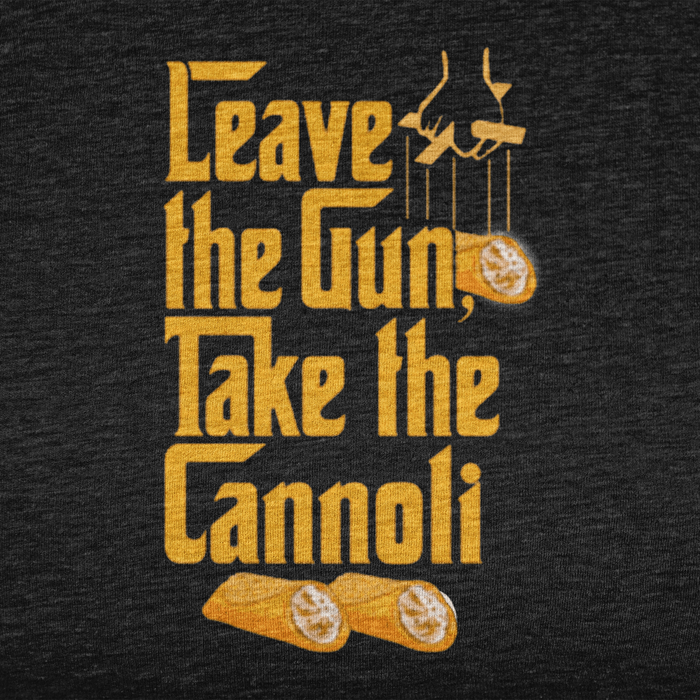 Take the Cannoli – The Godfather T-shirt - The Films Point
