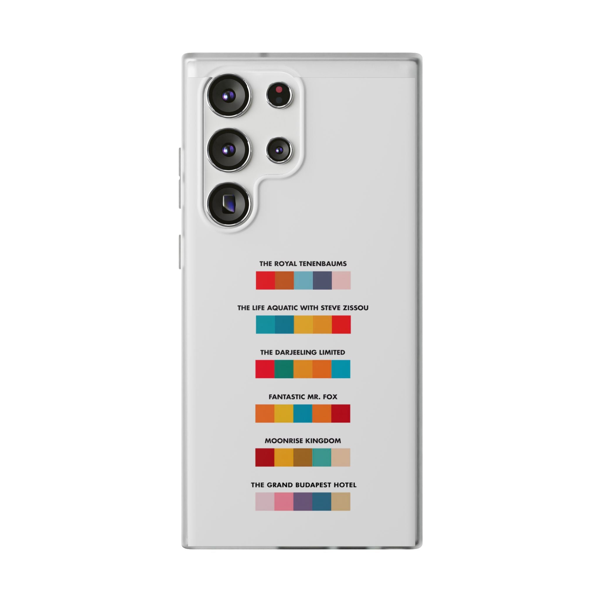 Wes Anderson Colors - Phone Case