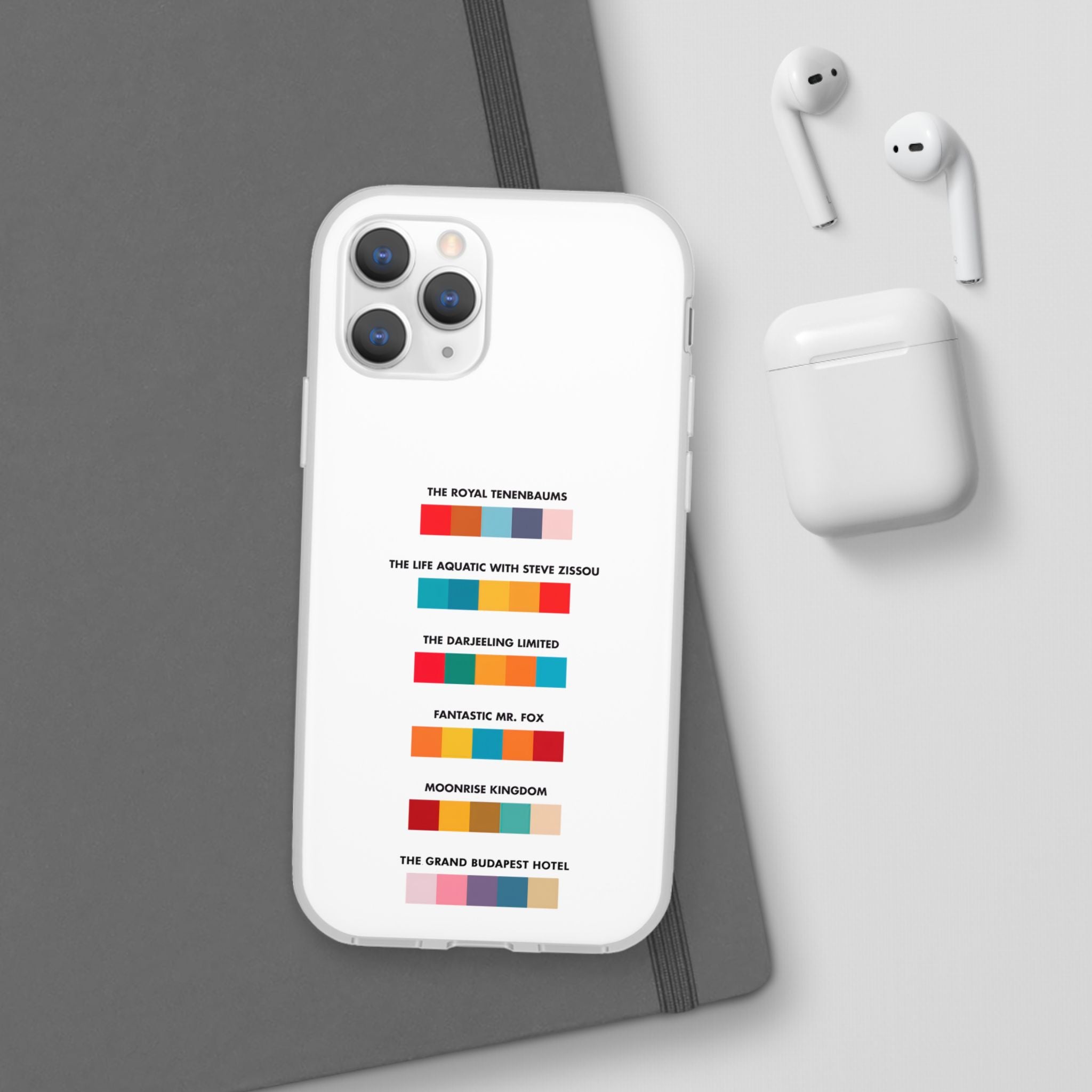 Wes Anderson Colors - Phone Case
