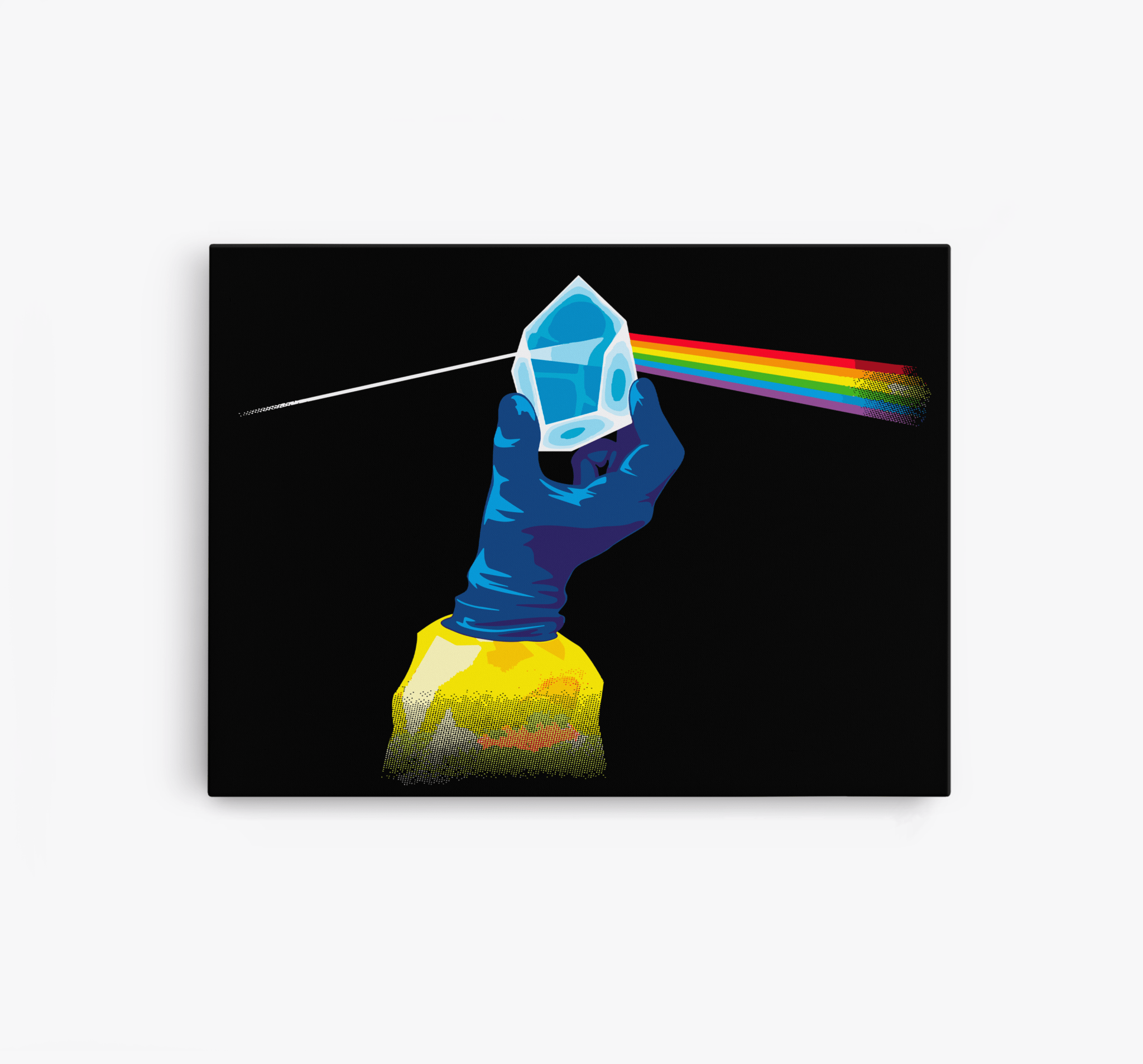 The Dark Side Of Meth - Canvas Art - The Films Point