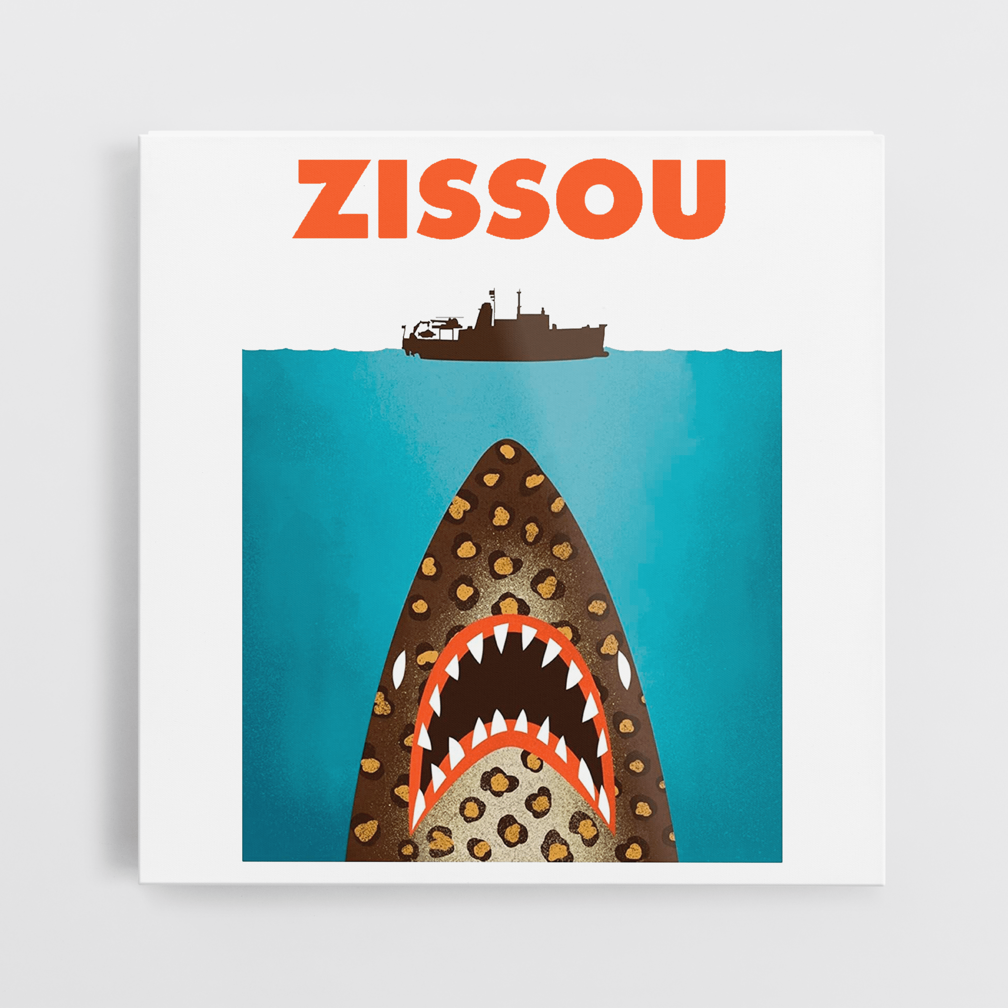 Zissou Wes Anderson - Canvas Art - The Films Point