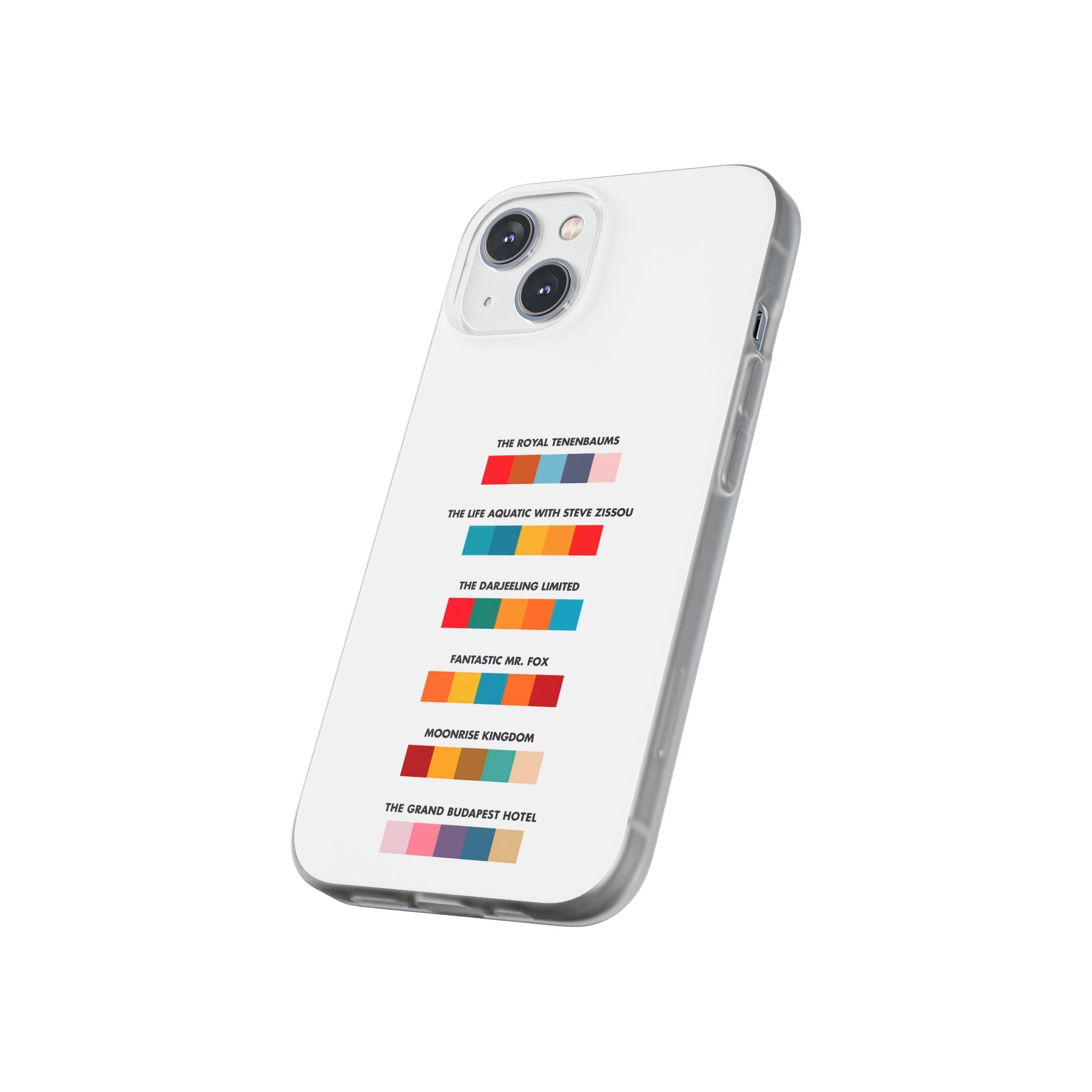 Wes Anderson Colors - Phone Case