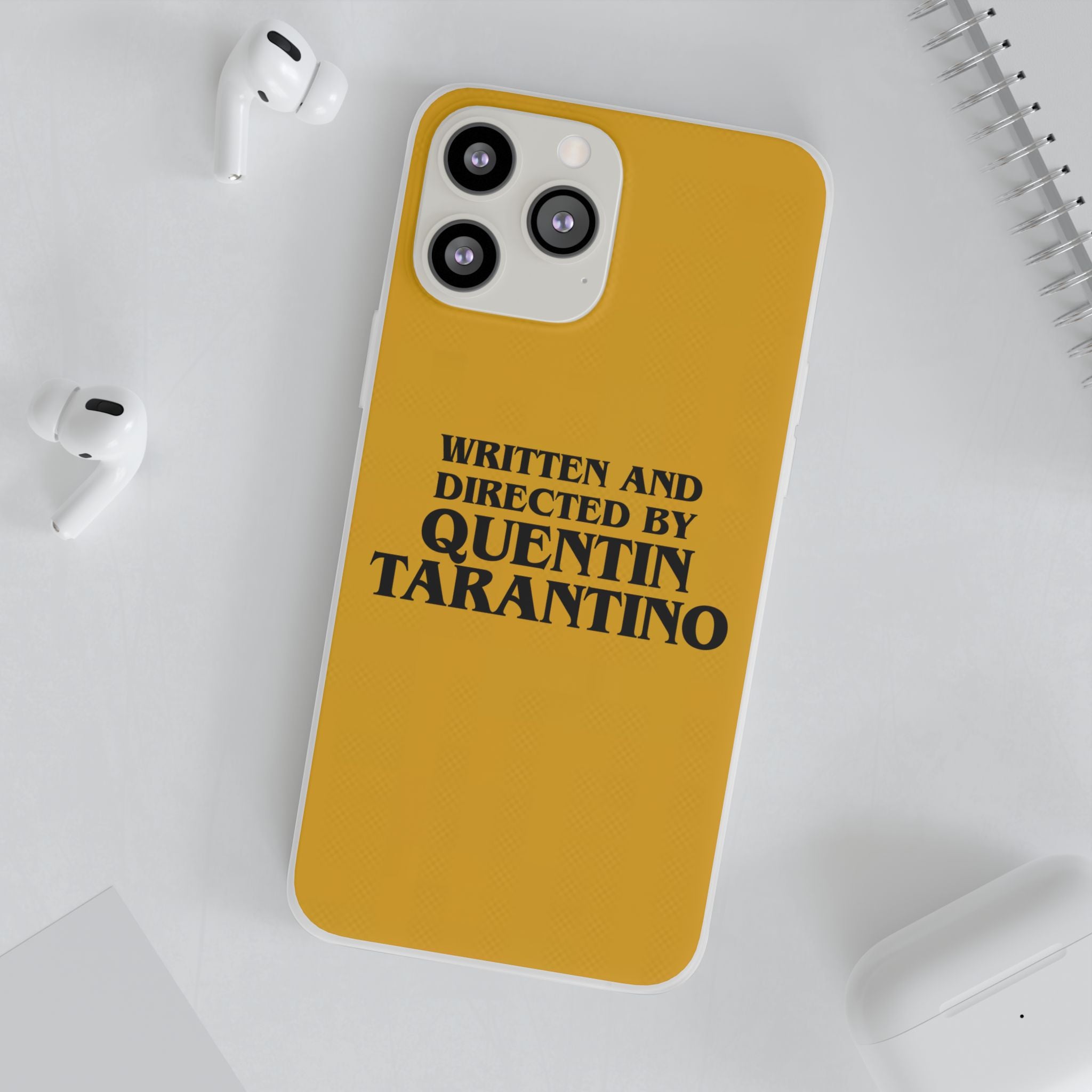 Quentin Tarantino Gold - Phone Case