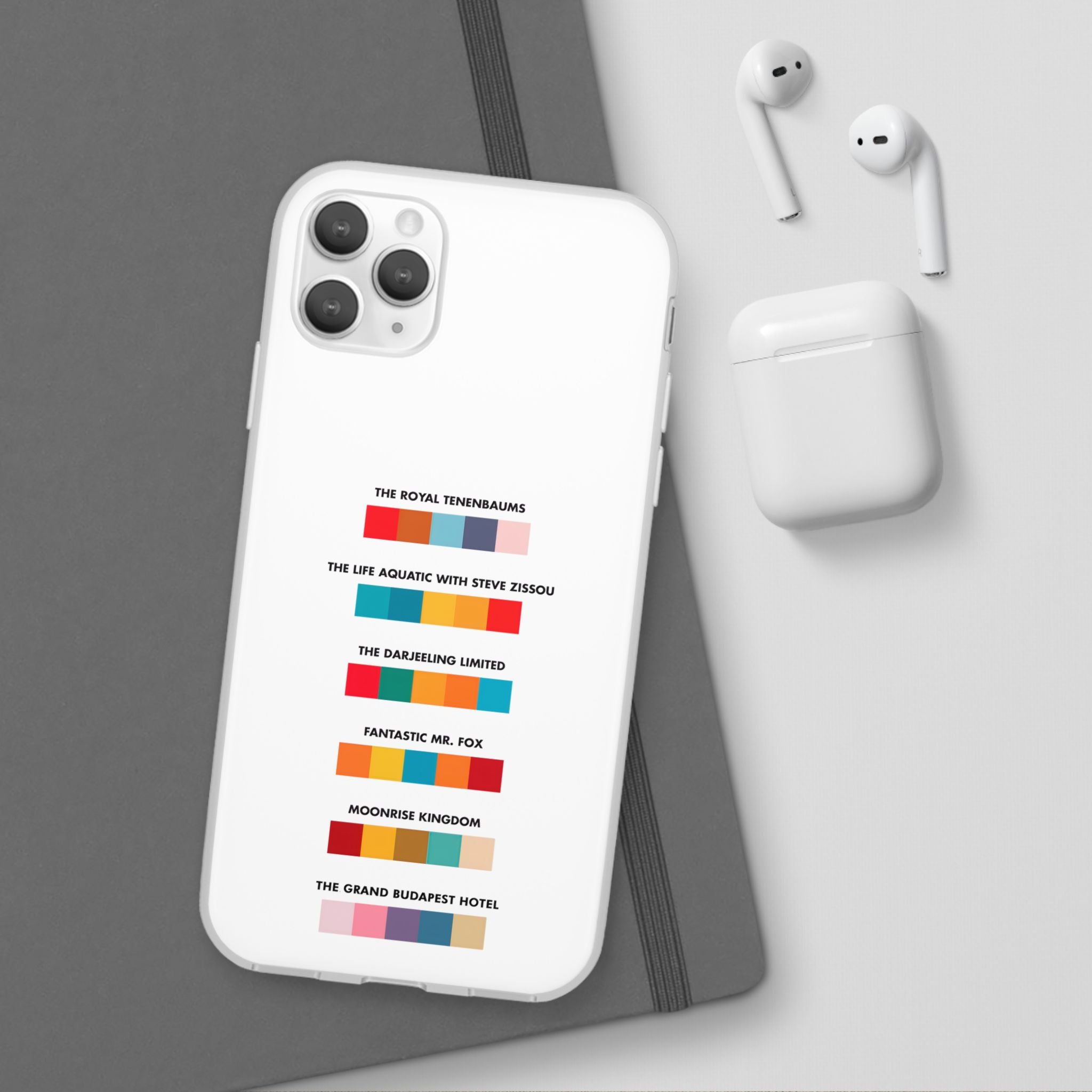 Wes Anderson Colors - Phone Case