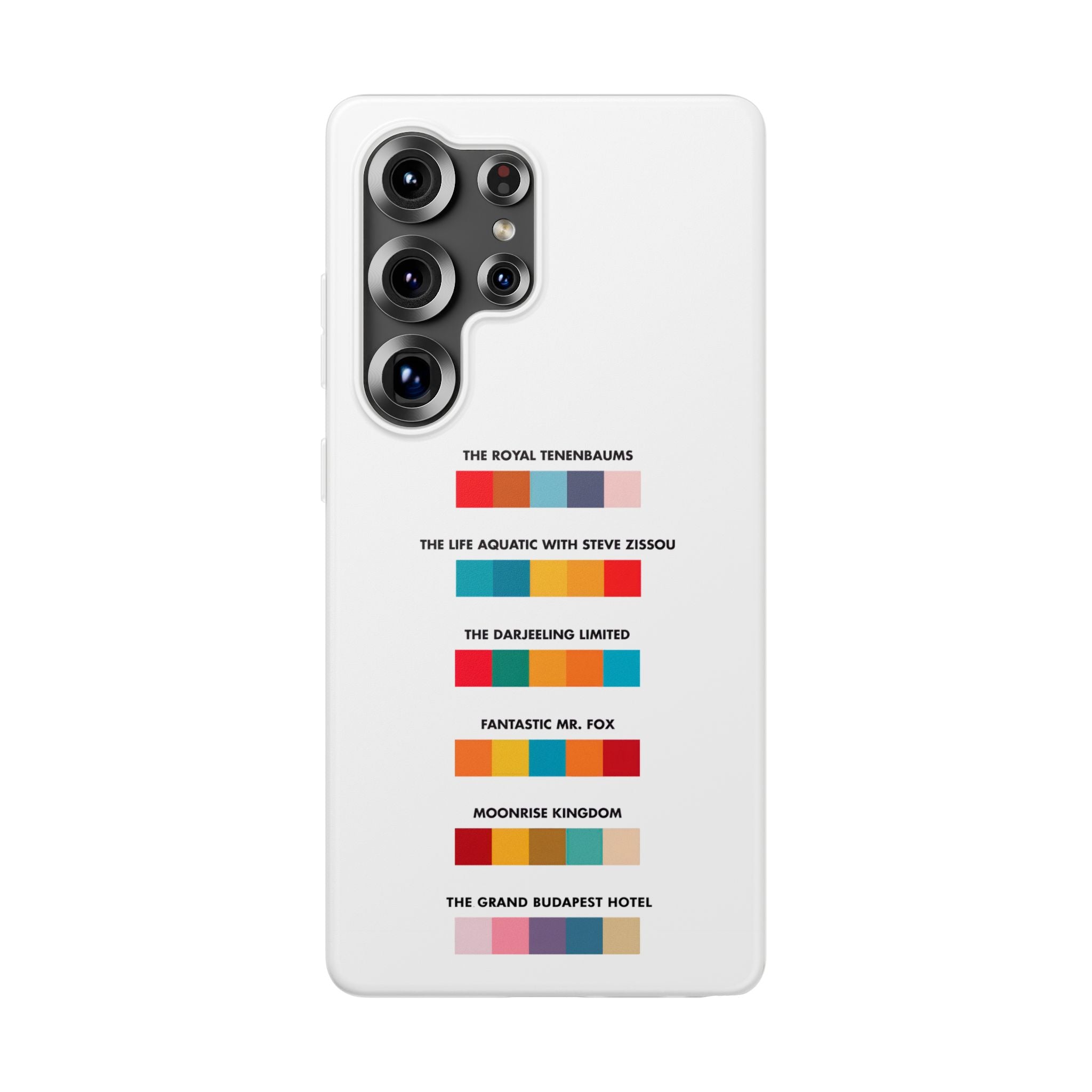 Wes Anderson Colors - Phone Case