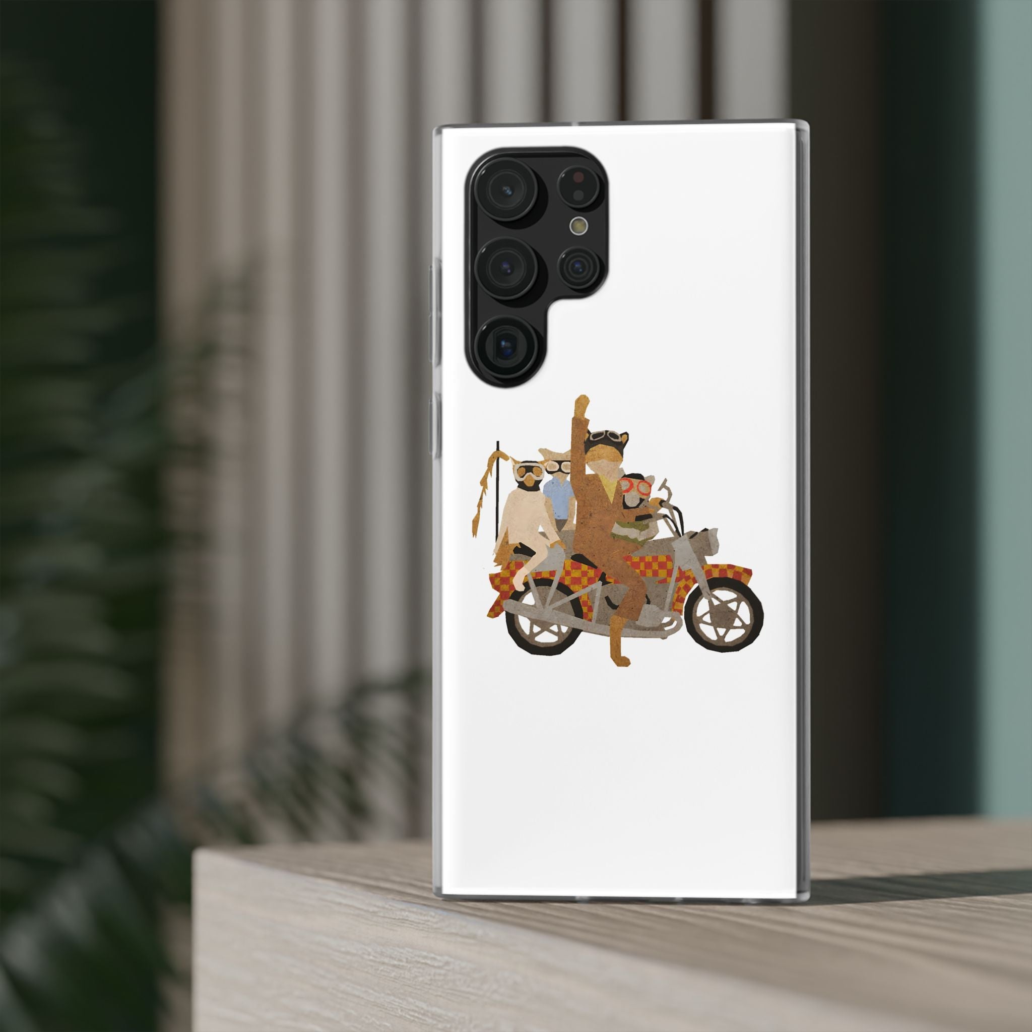 Fantastic Mr. Fox Motorcycle - Phone Case
