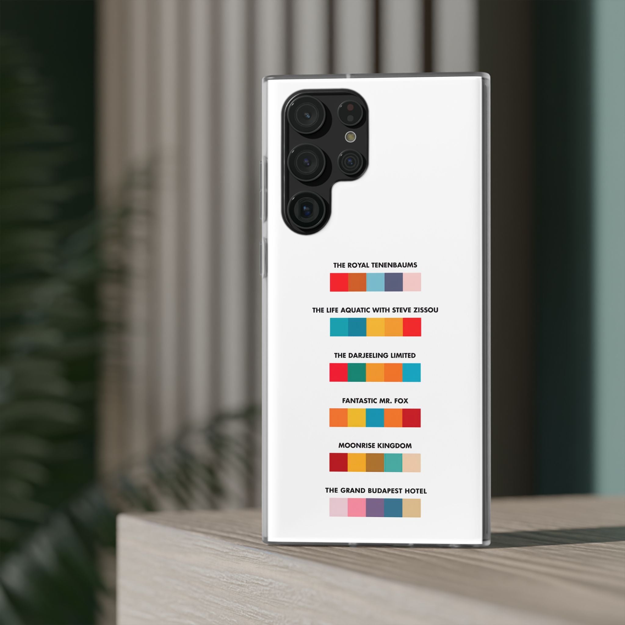 Wes Anderson Colors - Phone Case