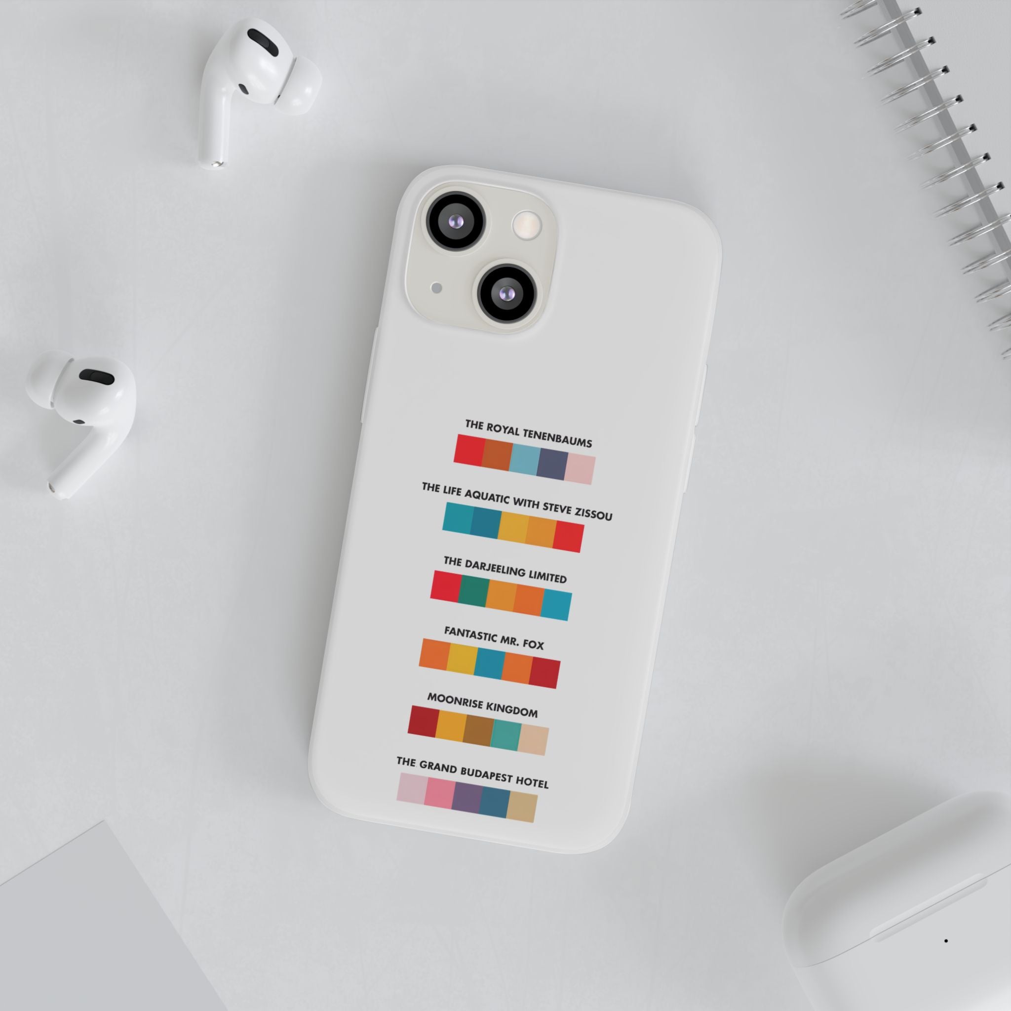 Wes Anderson Colors - Phone Case