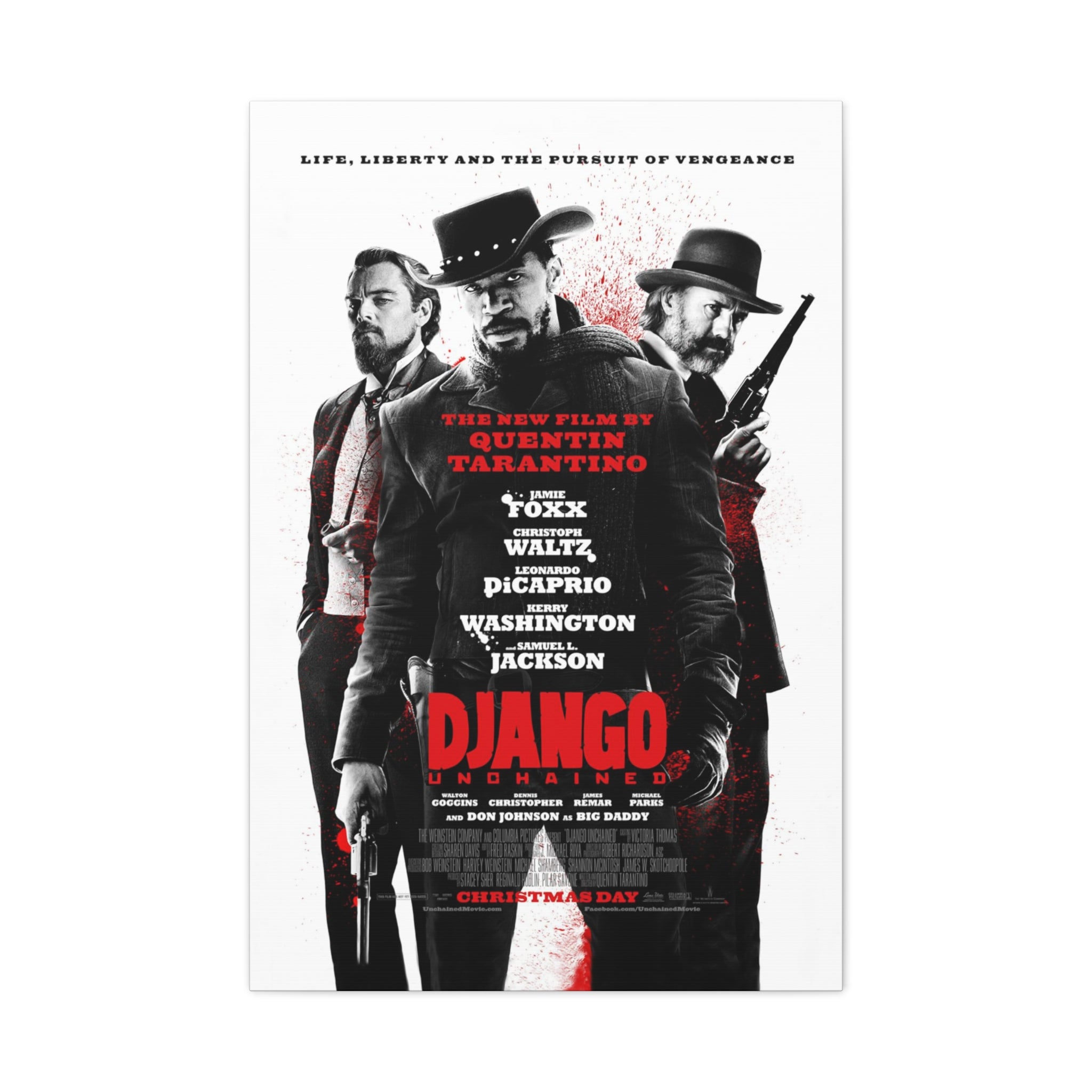 Django Unchained Movie poster - Canva