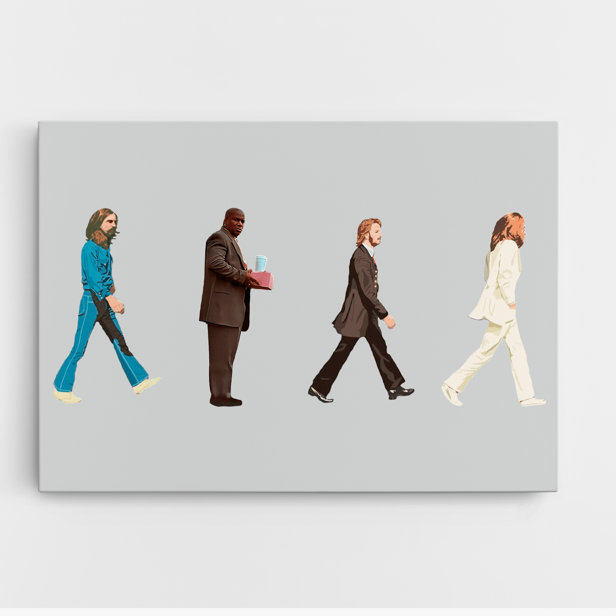 Marsellus Road Pulp Fiction - Canvas Art - The Films Point