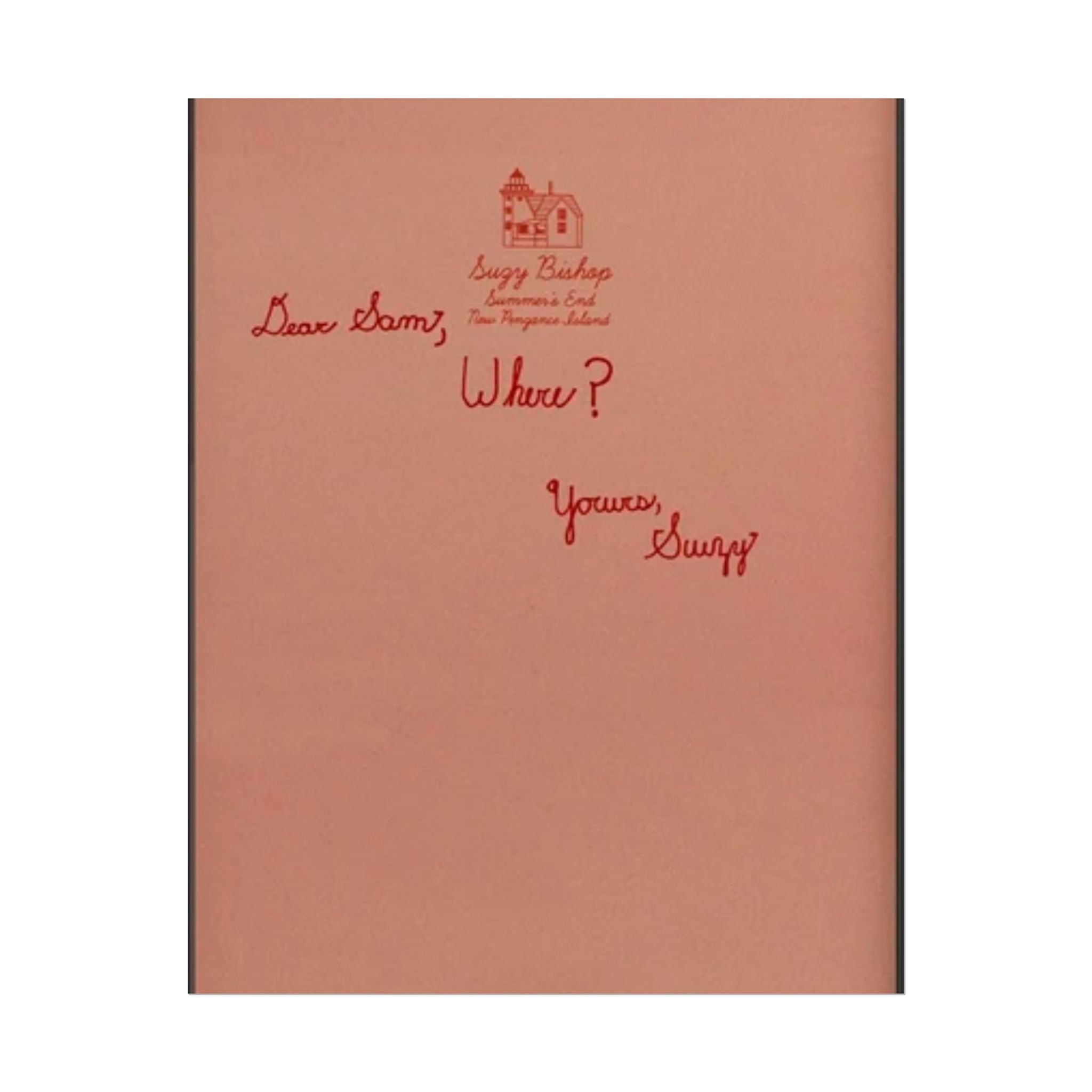 Dear Sam – Moonrise Kingdom Wes Anderson Poster - The Films Point