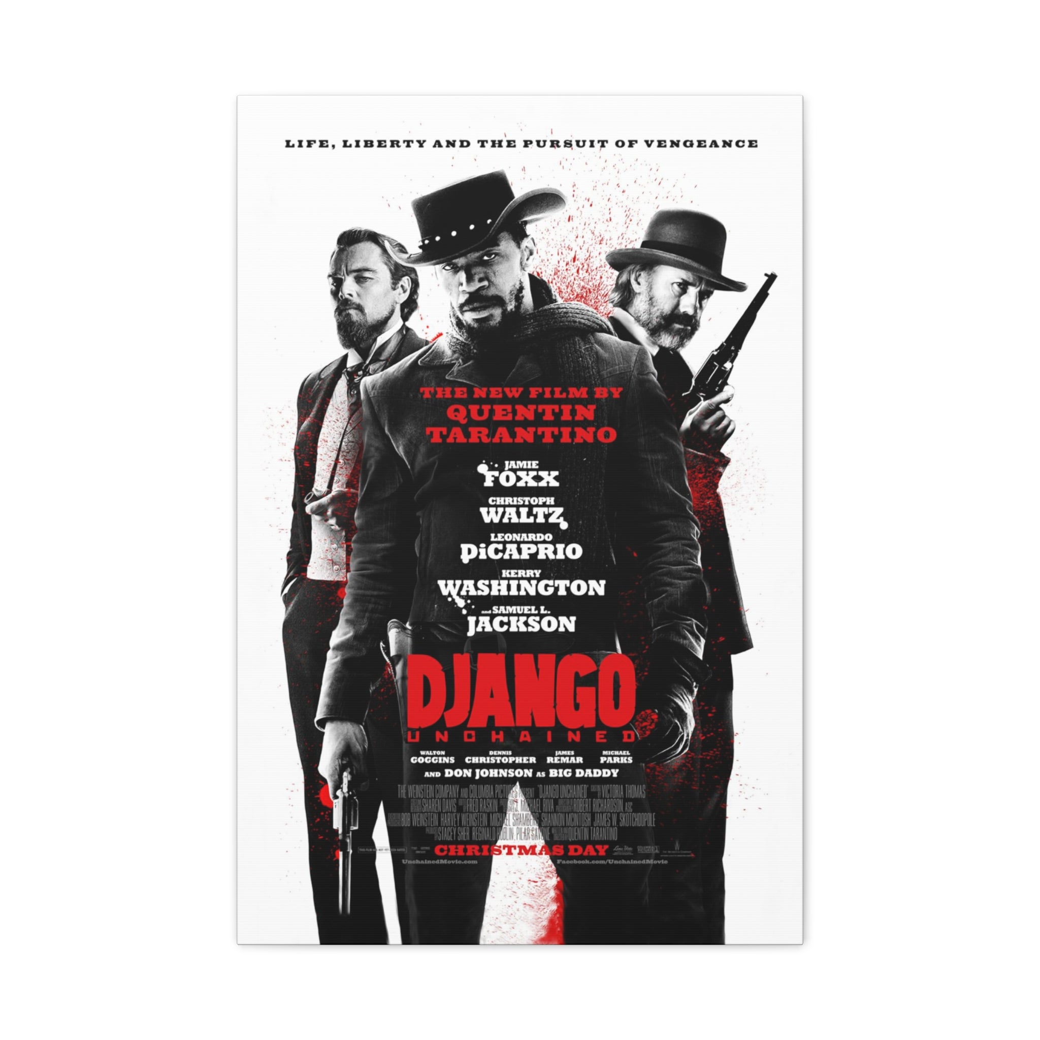 Django Unchained Movie poster - Canva