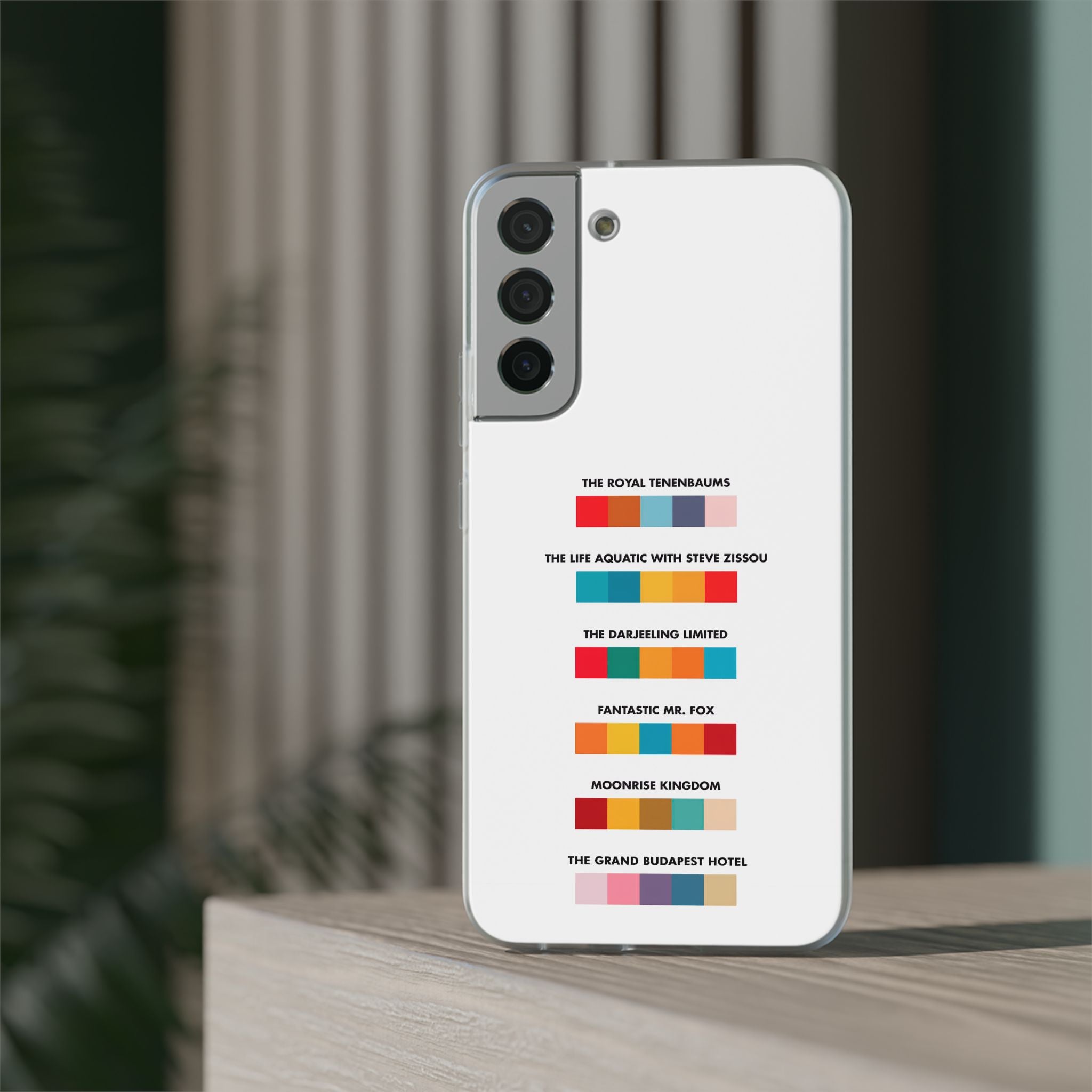 Wes Anderson Colors - Phone Case