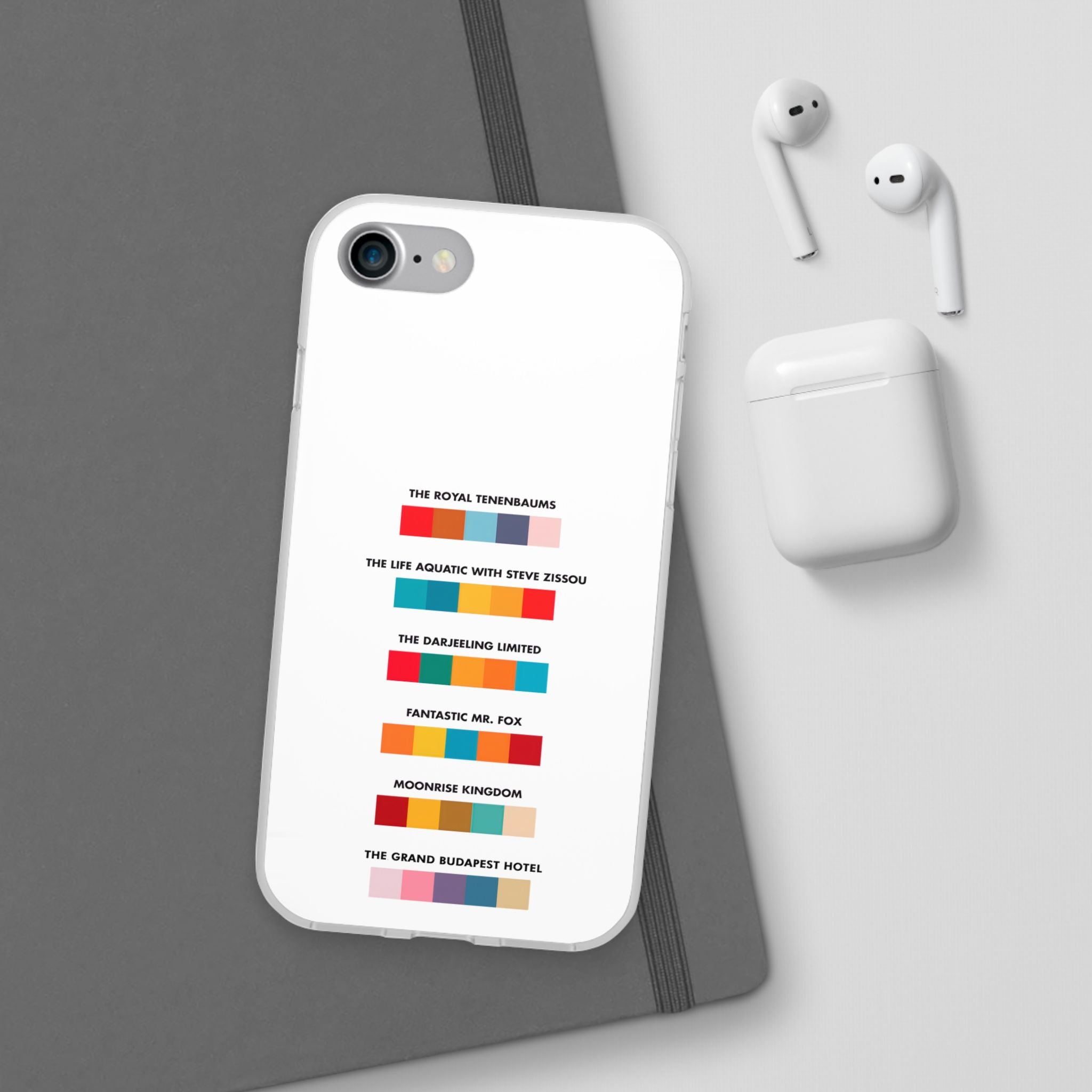 Wes Anderson Colors - Phone Case