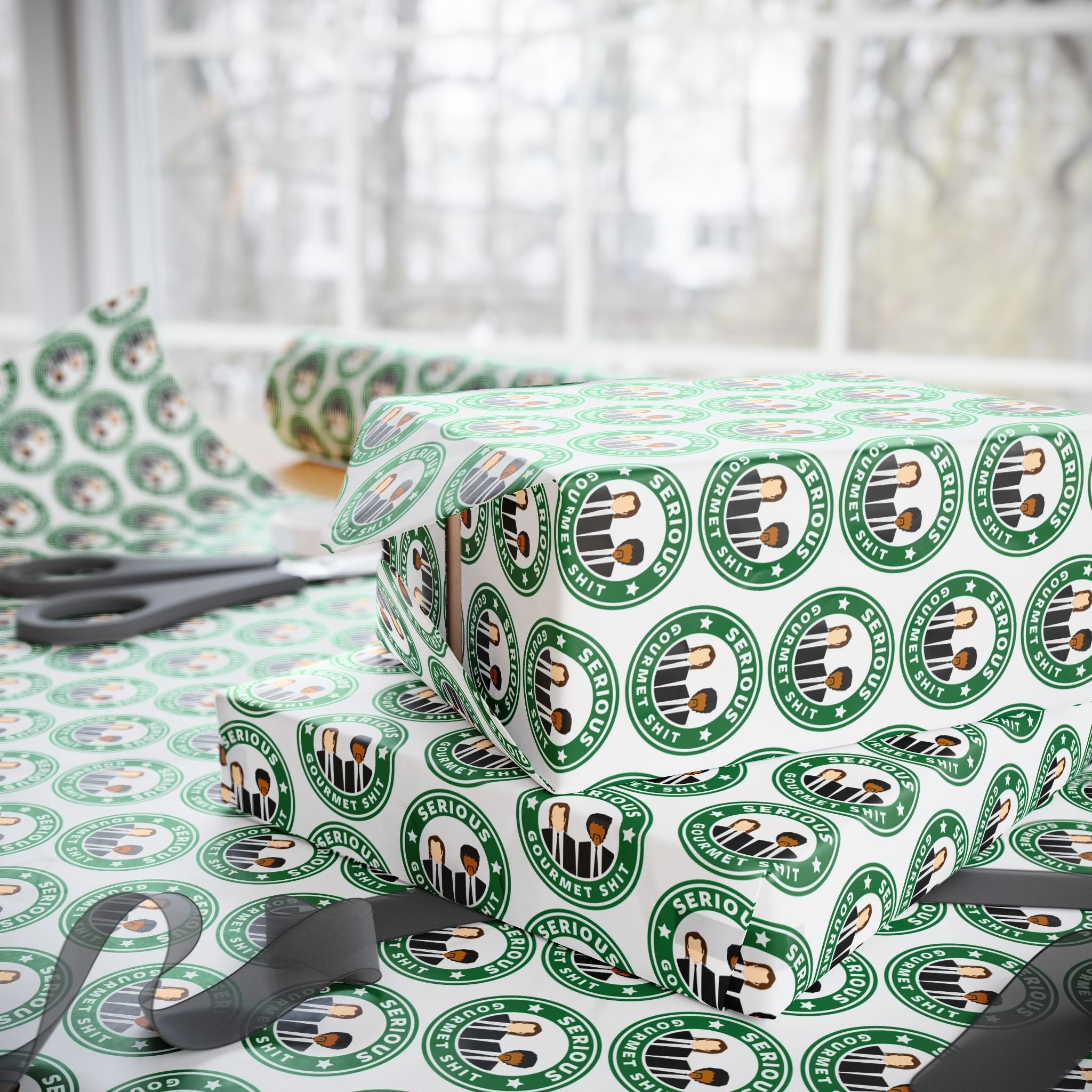 Serious Gourmet Pulp Fiction - Wrapping Paper - The Films Point