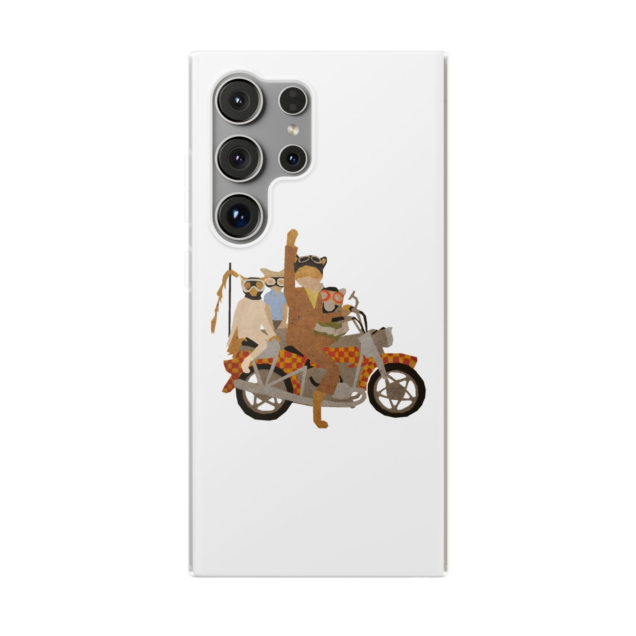 Fantastic Mr. Fox Motorcycle - Phone Case