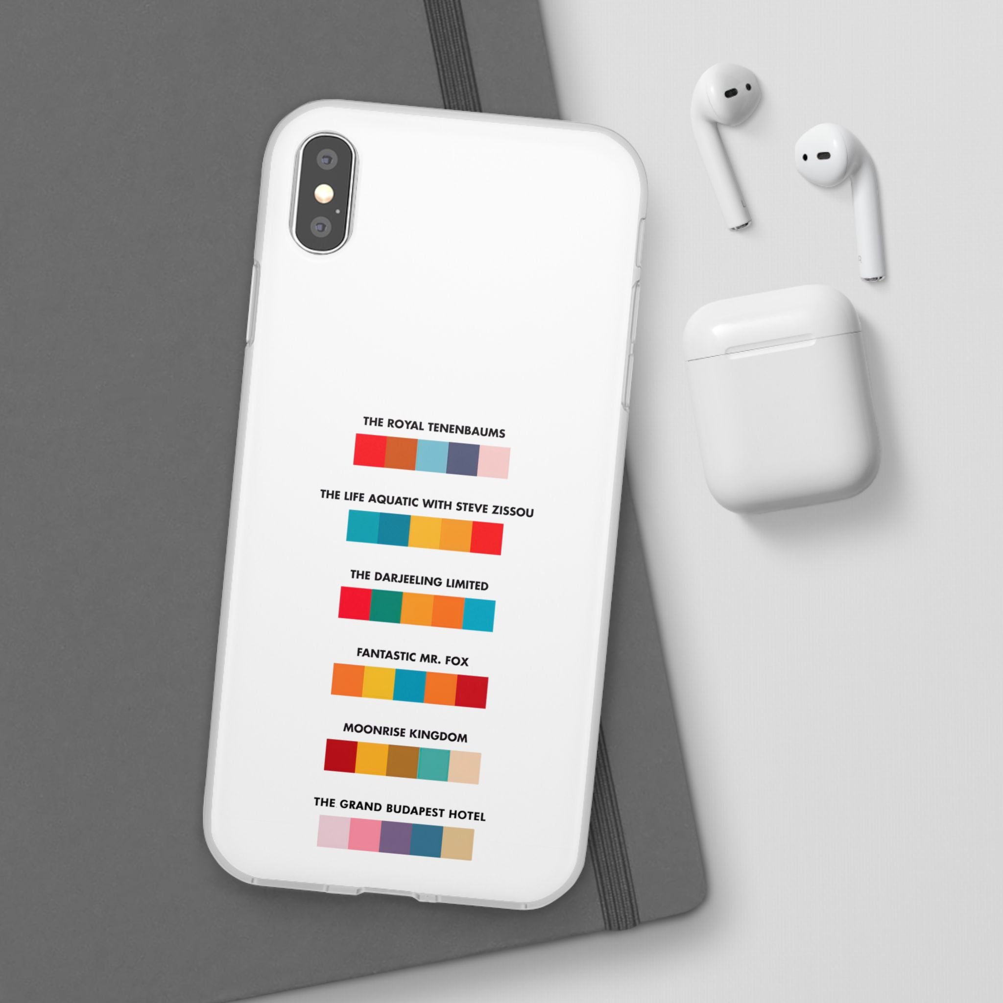 Wes Anderson Colors - Phone Case
