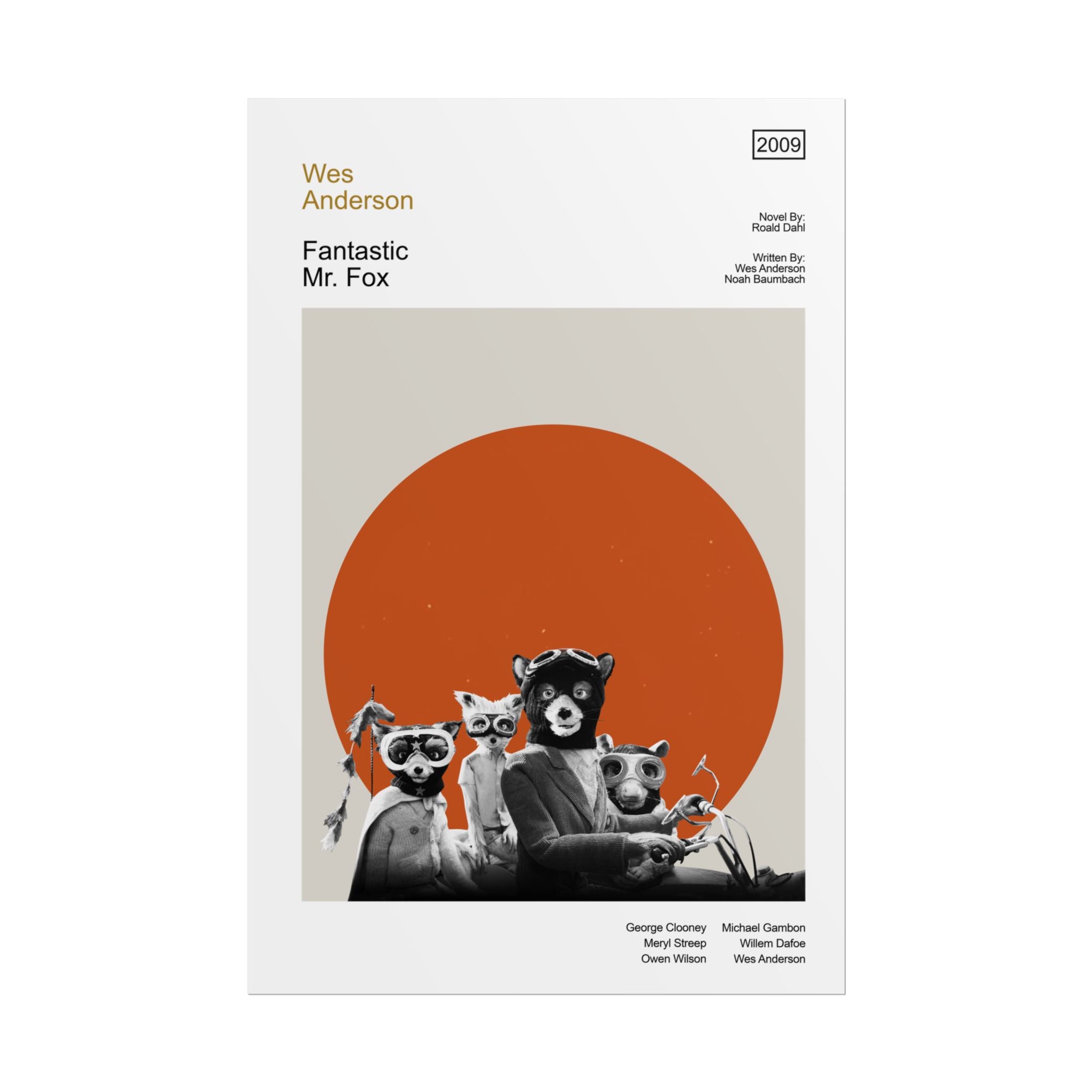 Fantastic Mr Fox - Poster - The Films Point