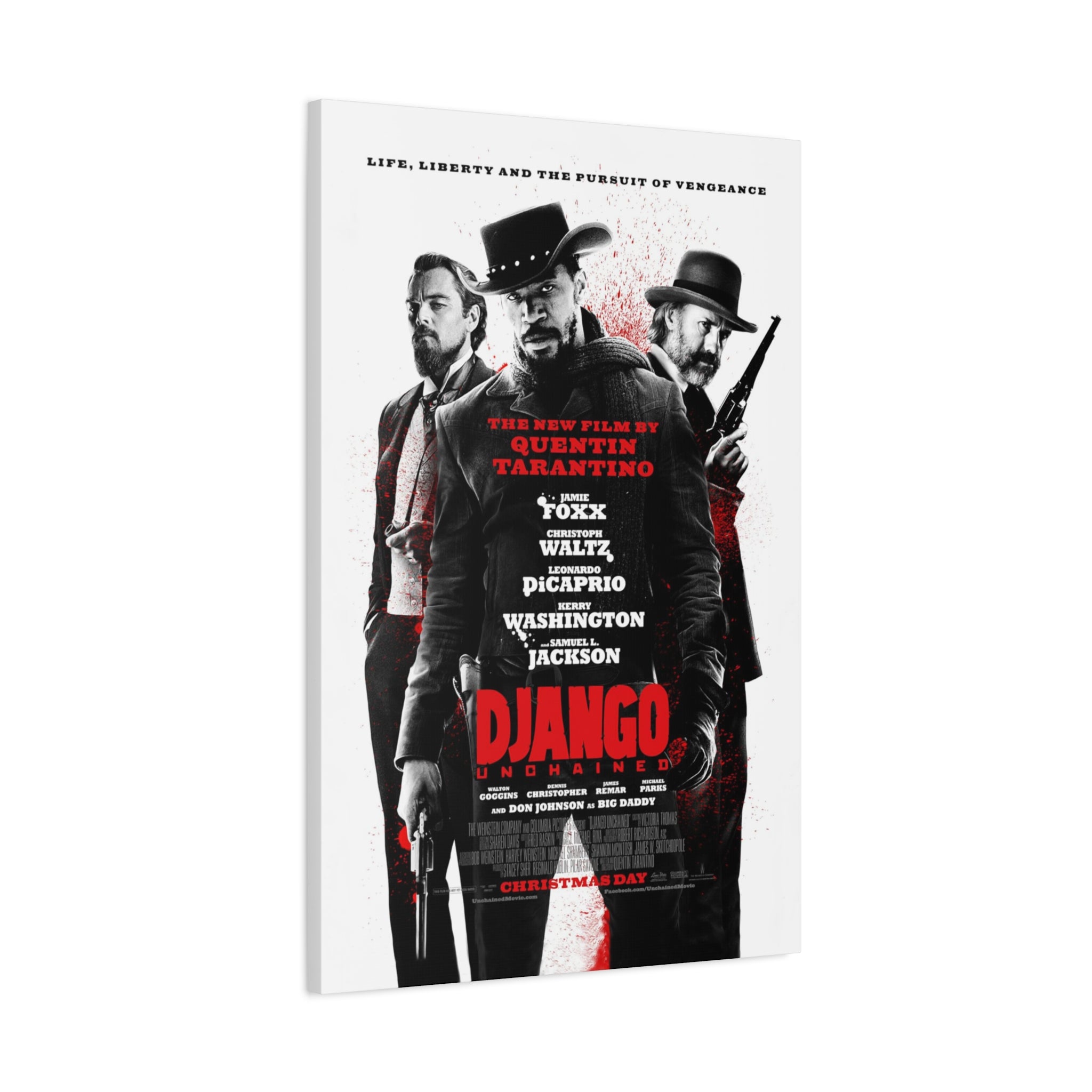 Django Unchained Movie poster - Canva