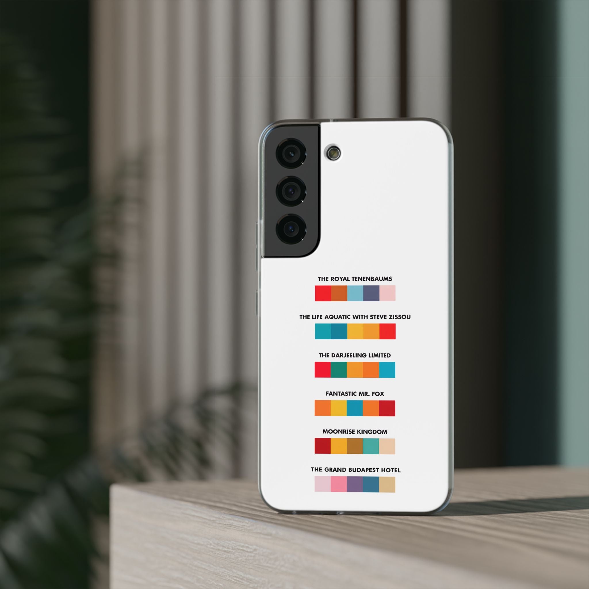 Wes Anderson Colors - Phone Case