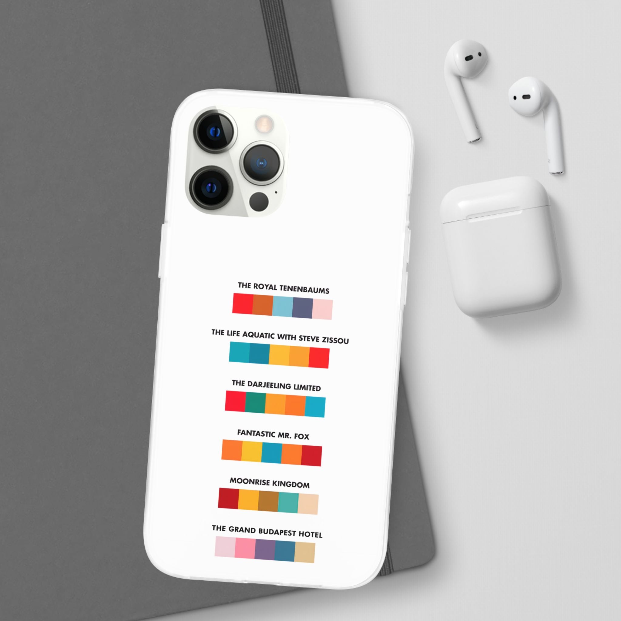 Wes Anderson Colors - Phone Case