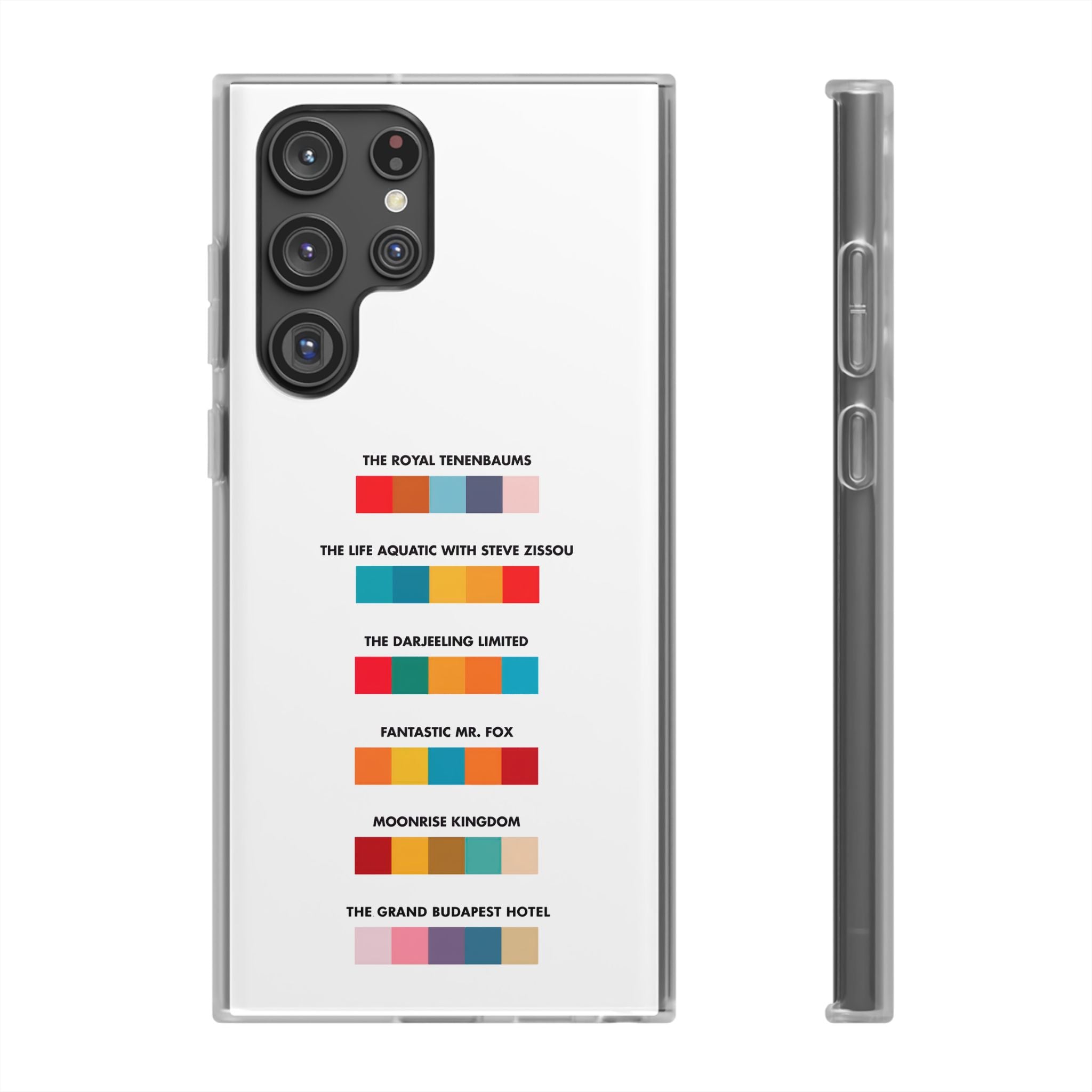Wes Anderson Colors - Phone Case