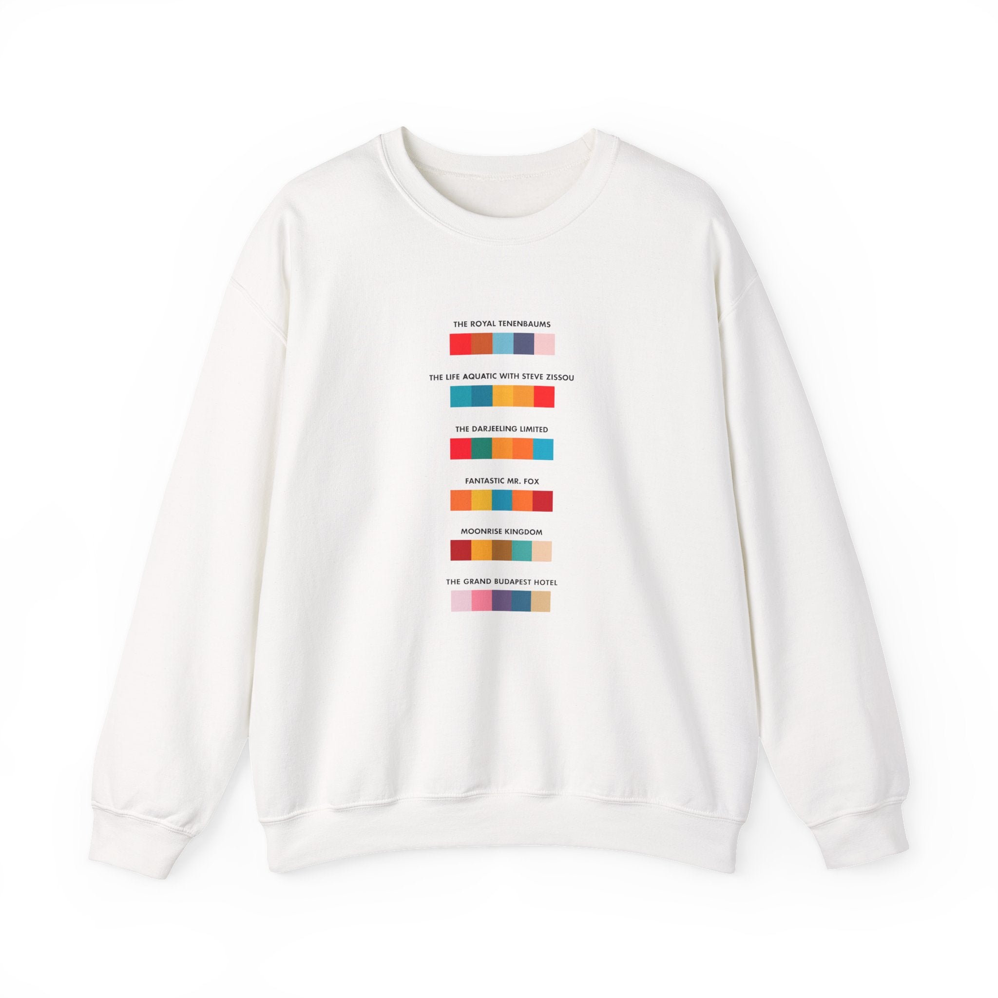 Wes Anderson Colors - Sweatshirt