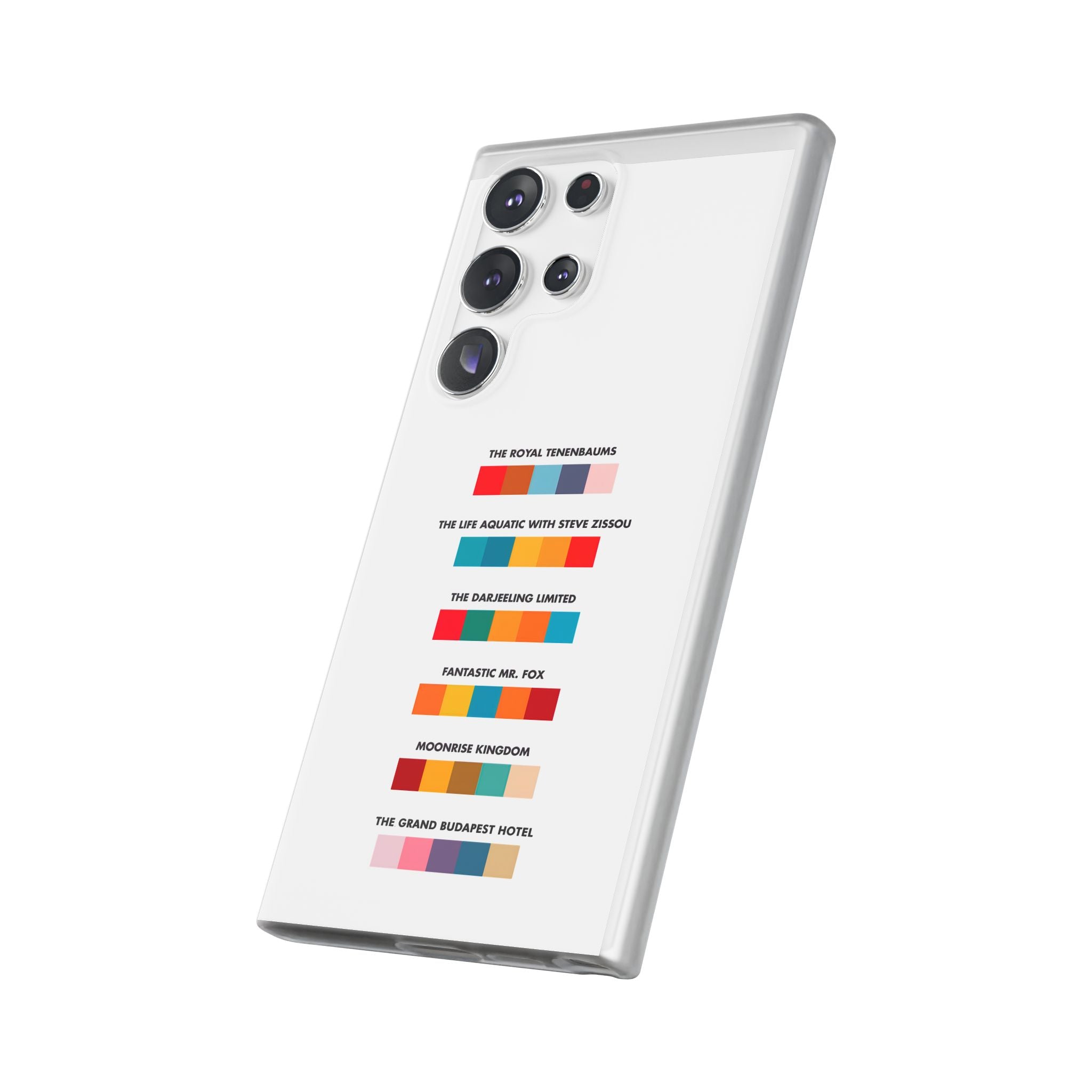 Wes Anderson Colors - Phone Case