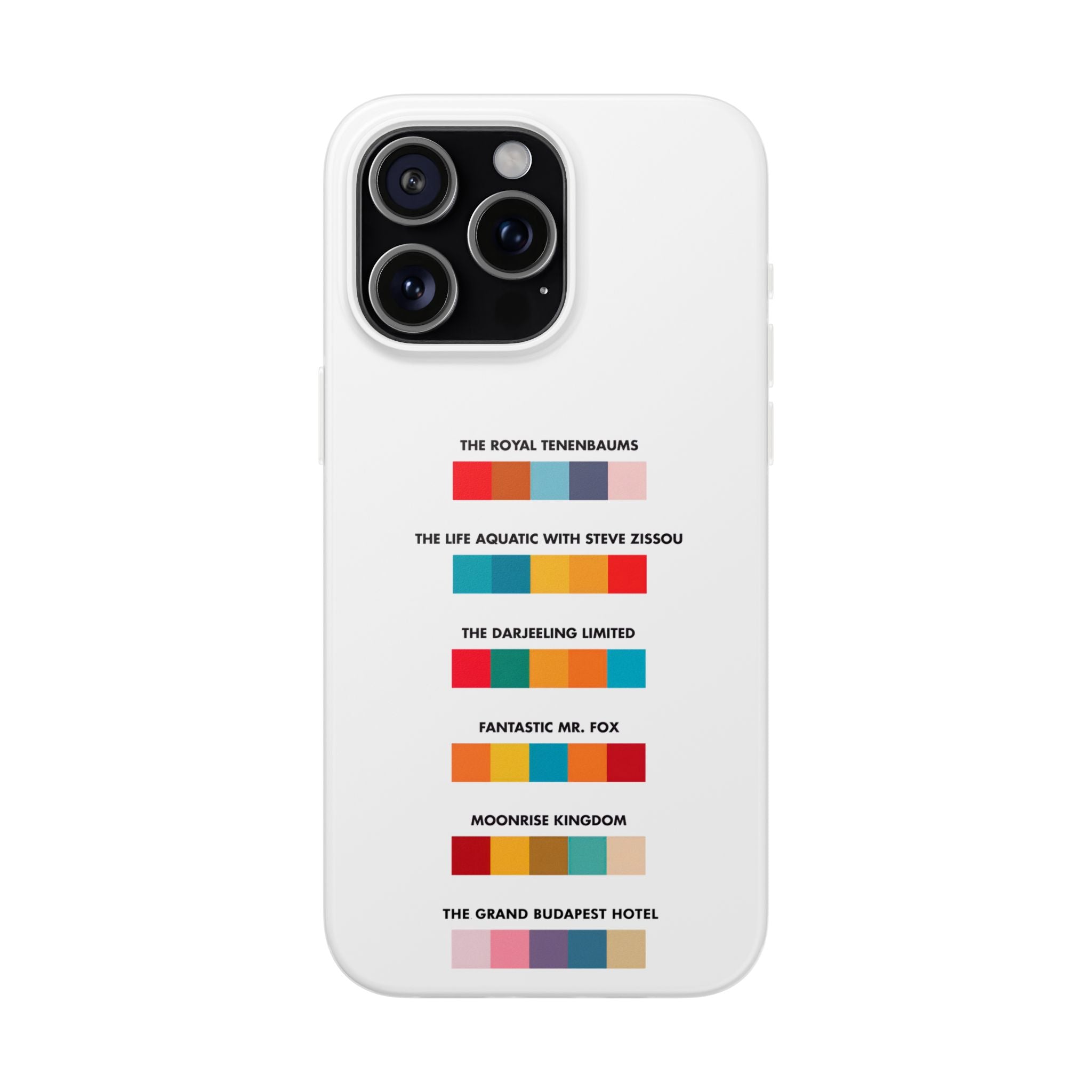 Wes Anderson Colors - Phone Case