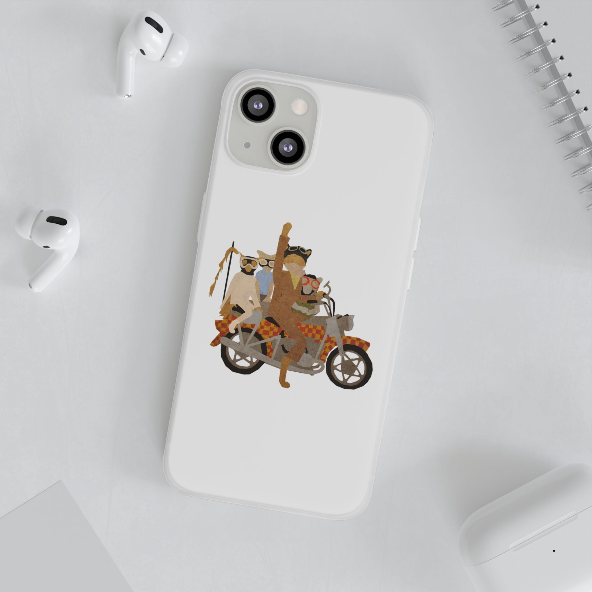 Fantastic Mr. Fox Motorcycle - Phone Case
