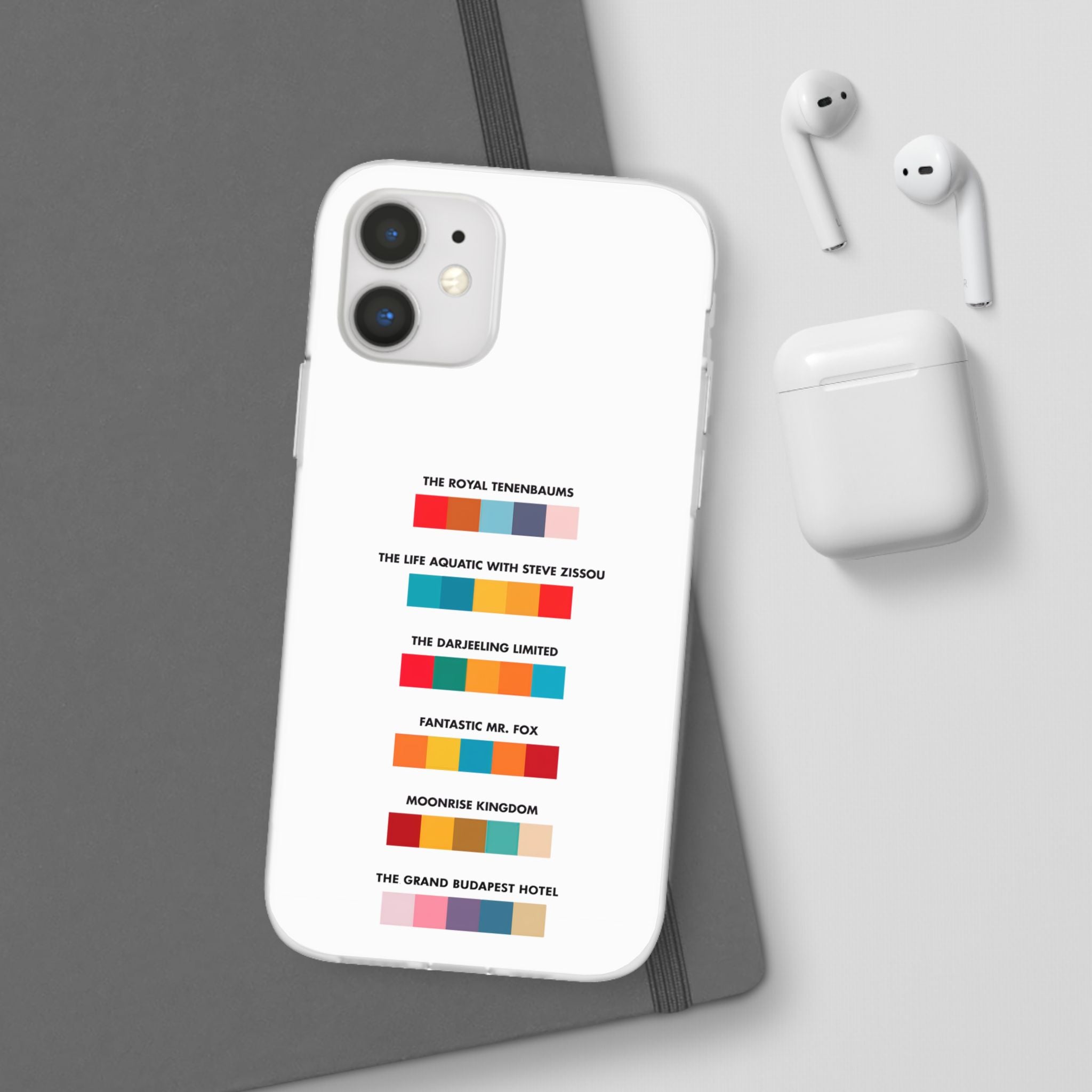 Wes Anderson Colors - Phone Case
