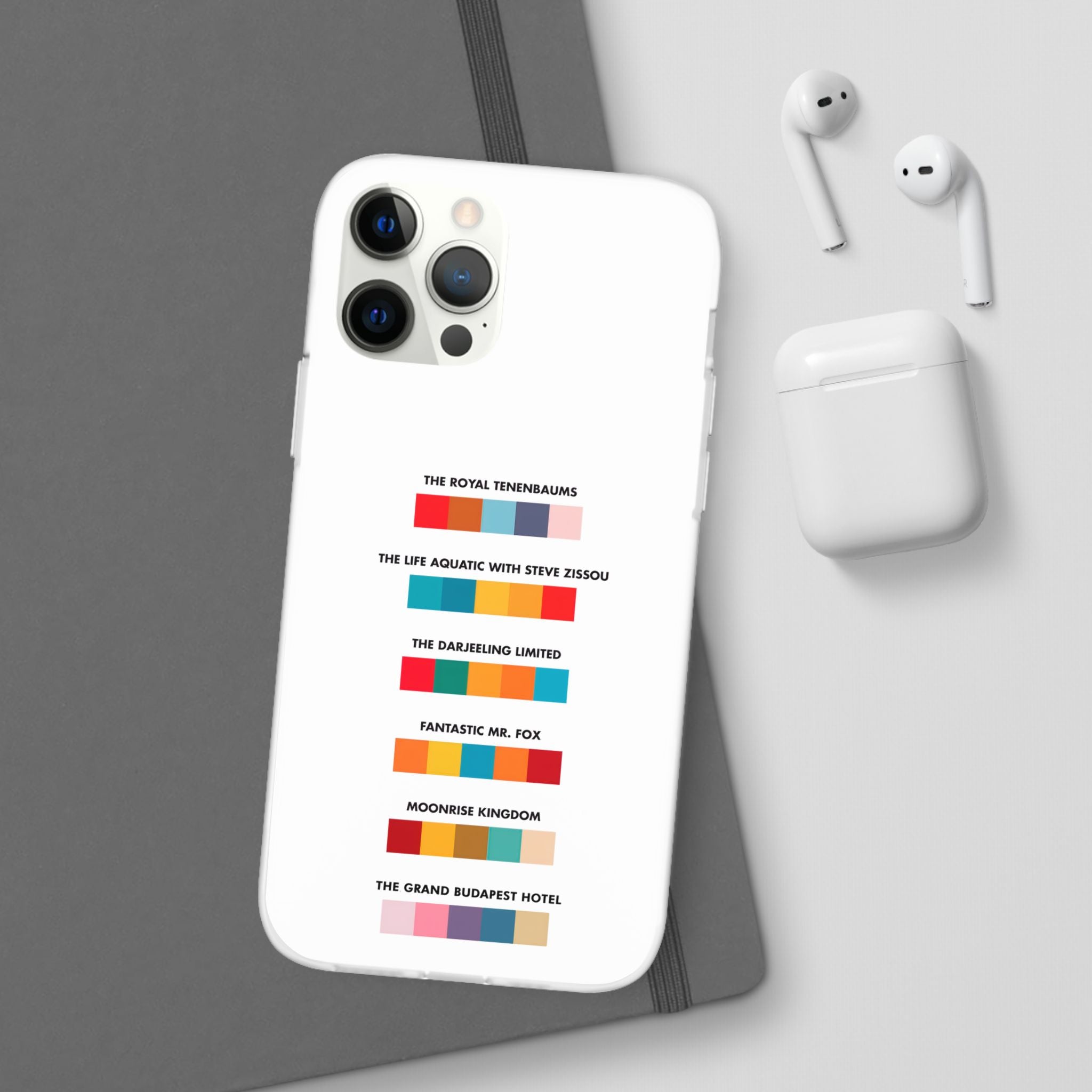 Wes Anderson Colors - Phone Case
