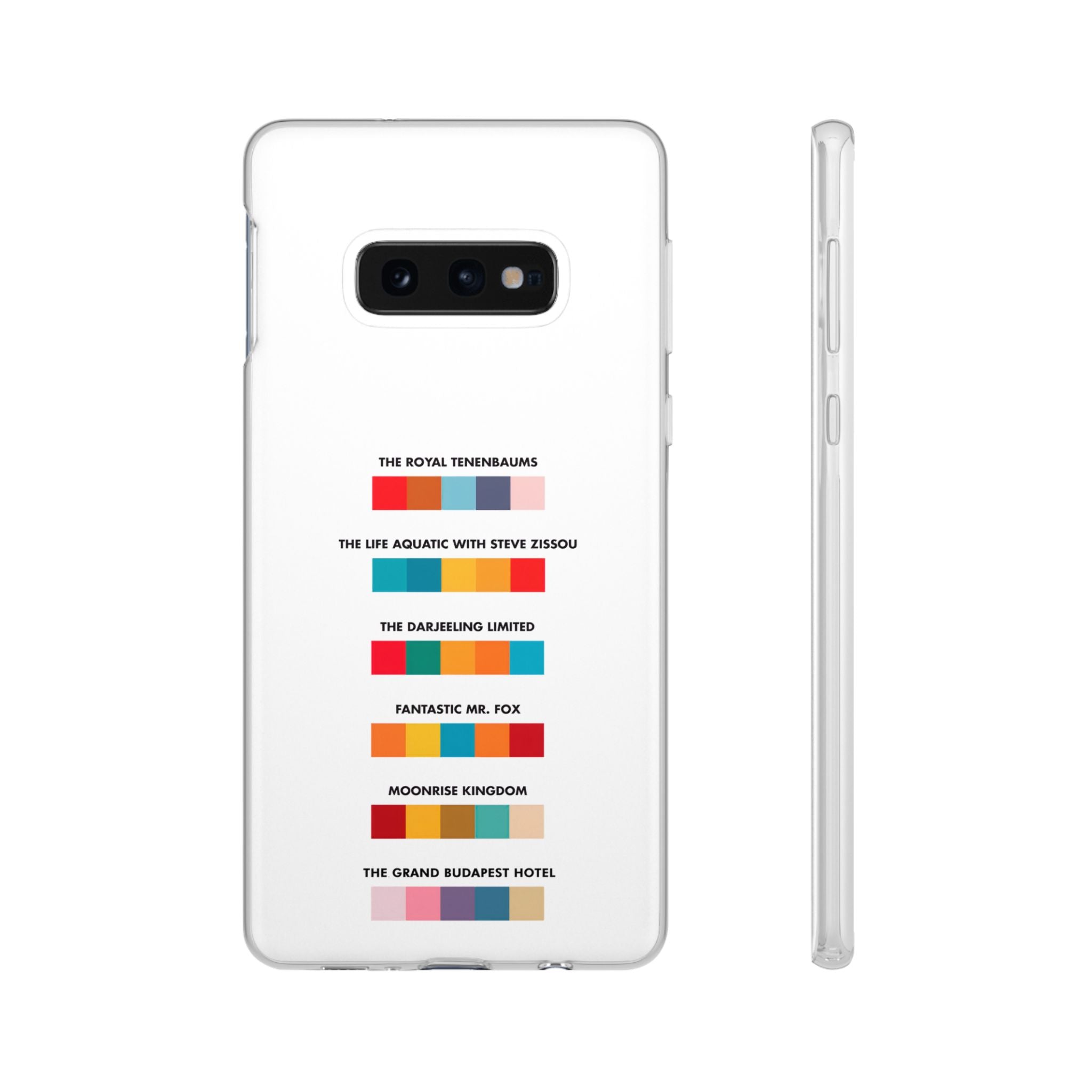 Wes Anderson Colors - Phone Case