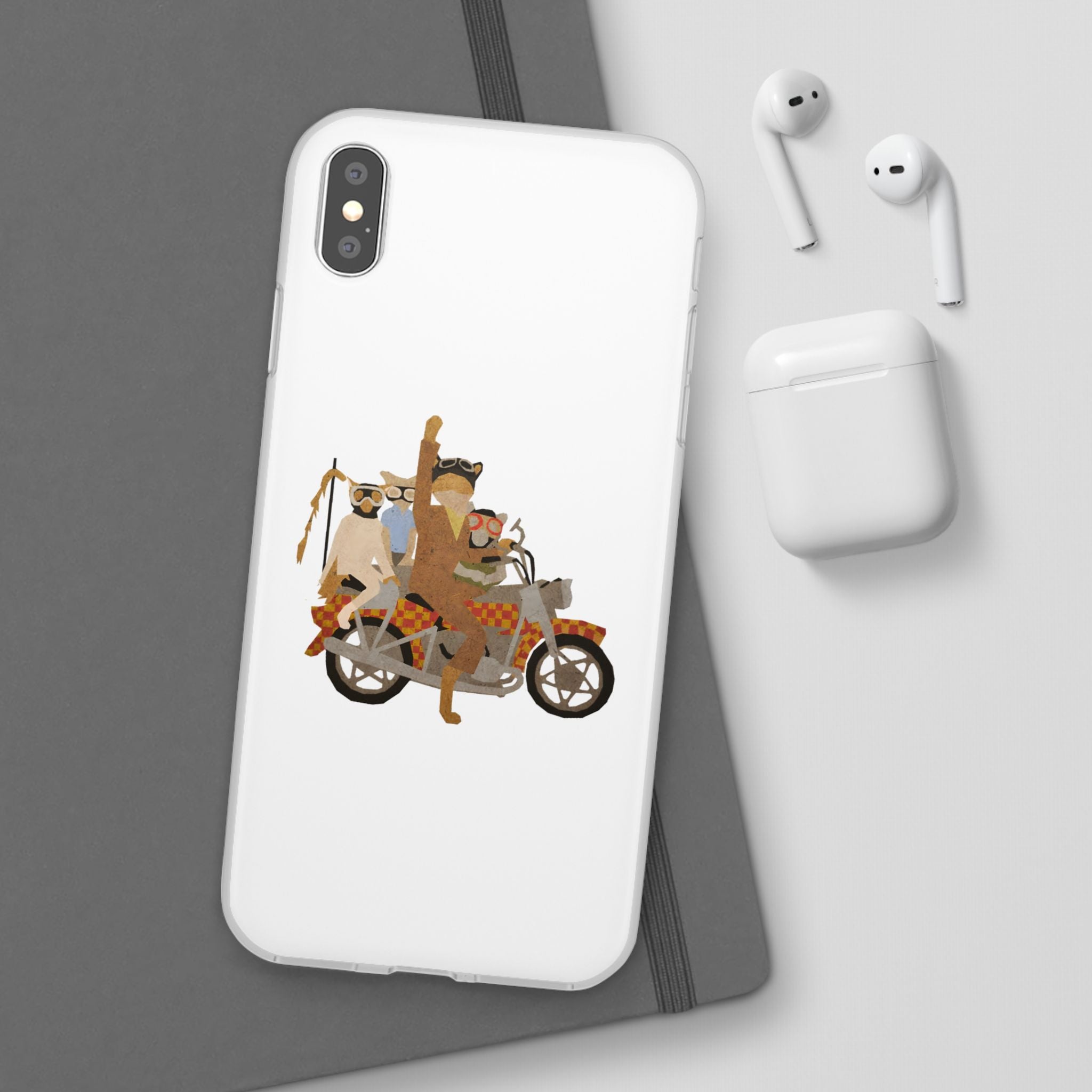 Fantastic Mr. Fox Motorcycle - Phone Case