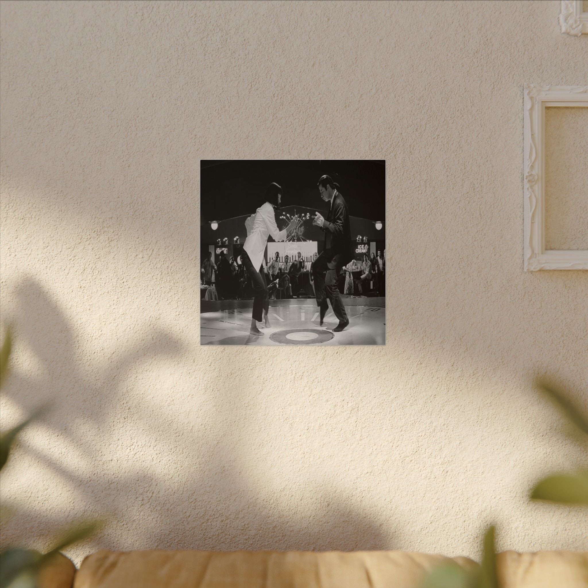 Mia & Vincent's Groove - Canvas Art