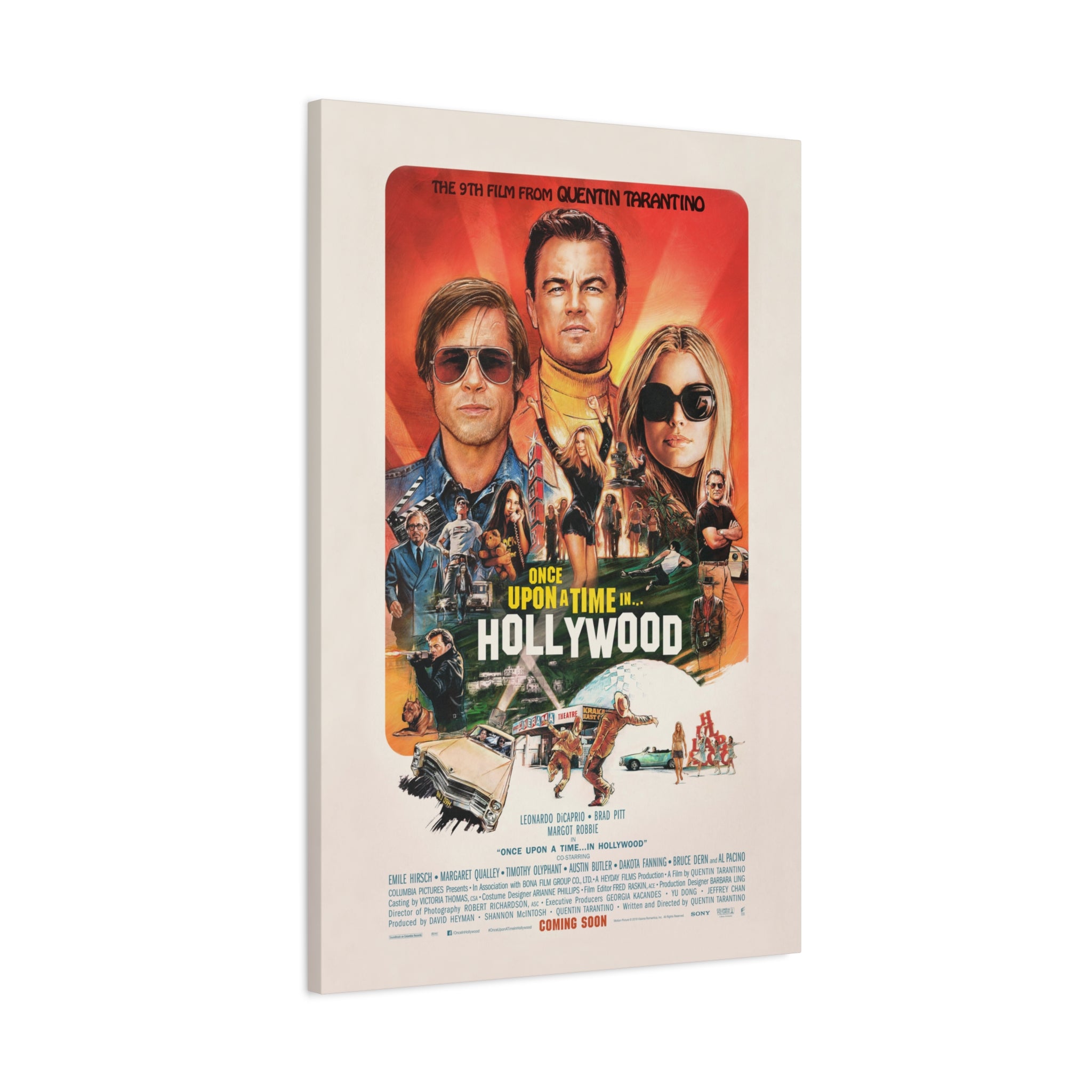 Once Upon a Time in Hollywood Movie poster - Canva