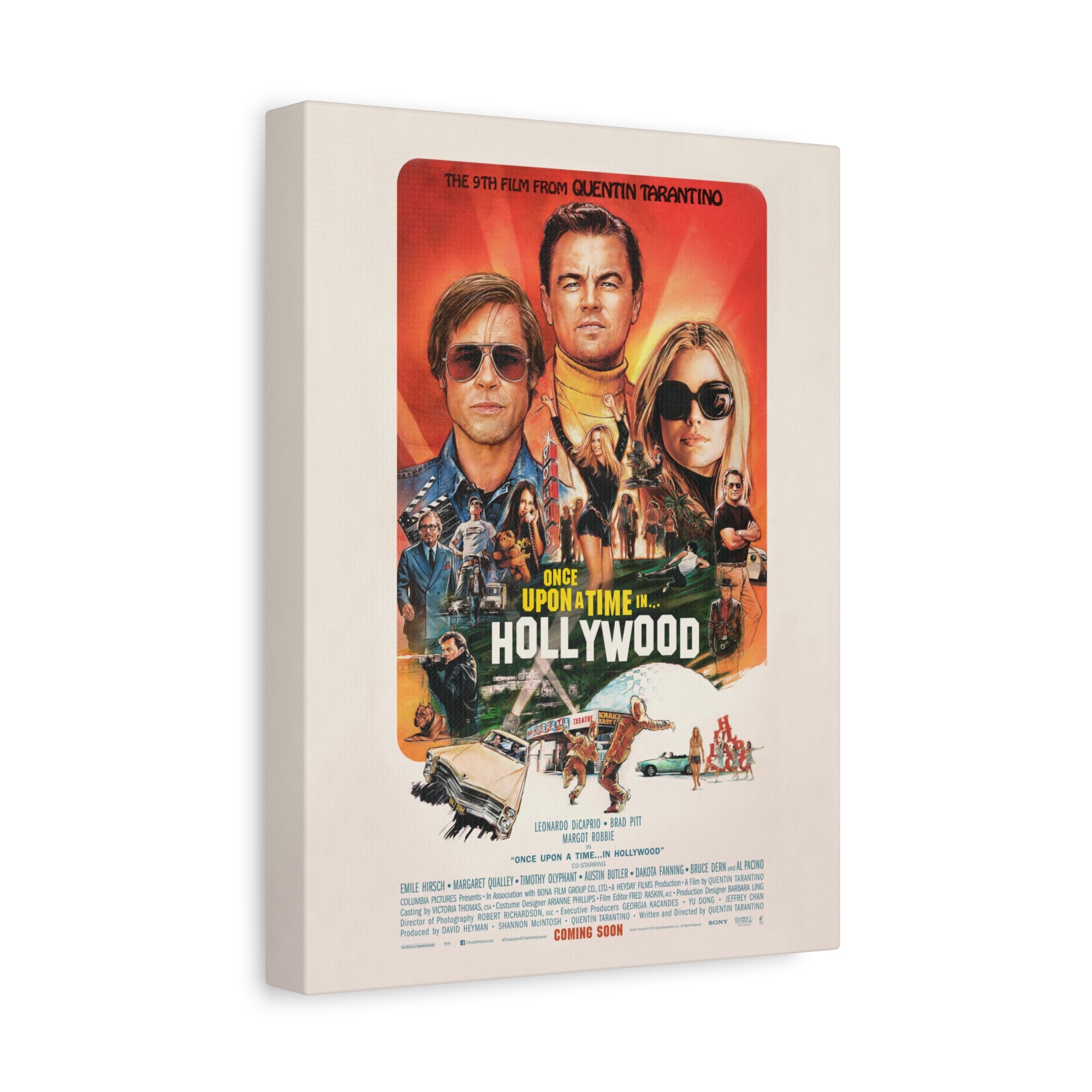 Once Upon a Time in Hollywood Movie poster - Canva