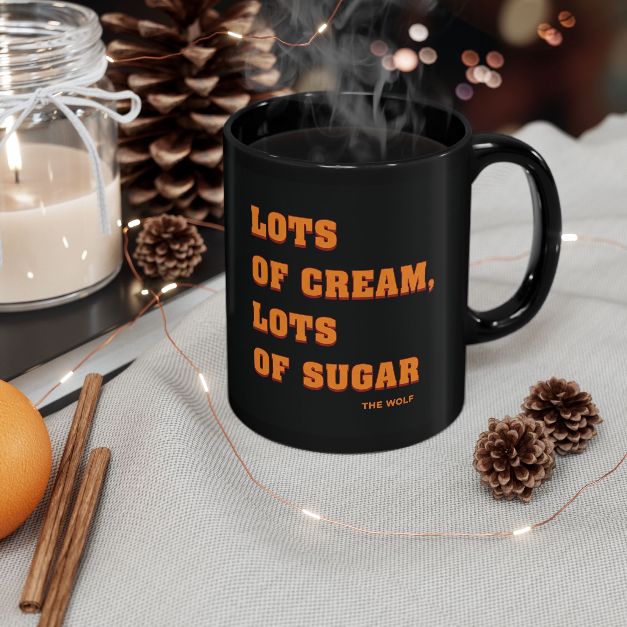Lots of cream, Lots of sugar. Pulp Fiction - Mug - The Films Point