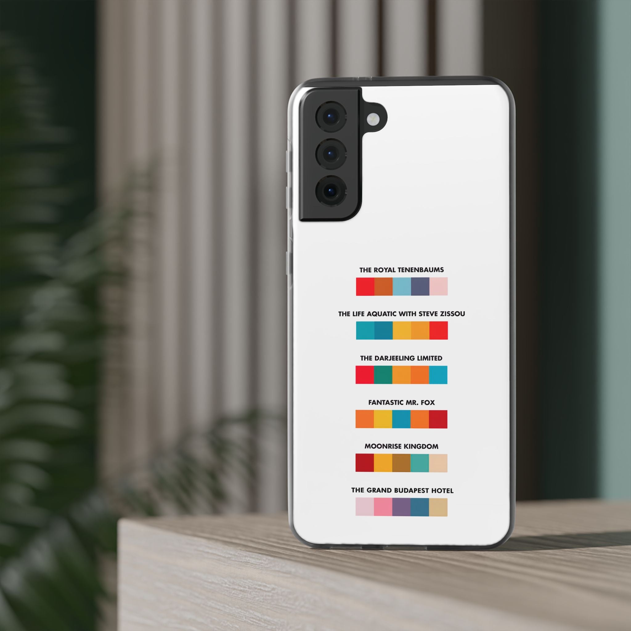 Wes Anderson Colors - Phone Case