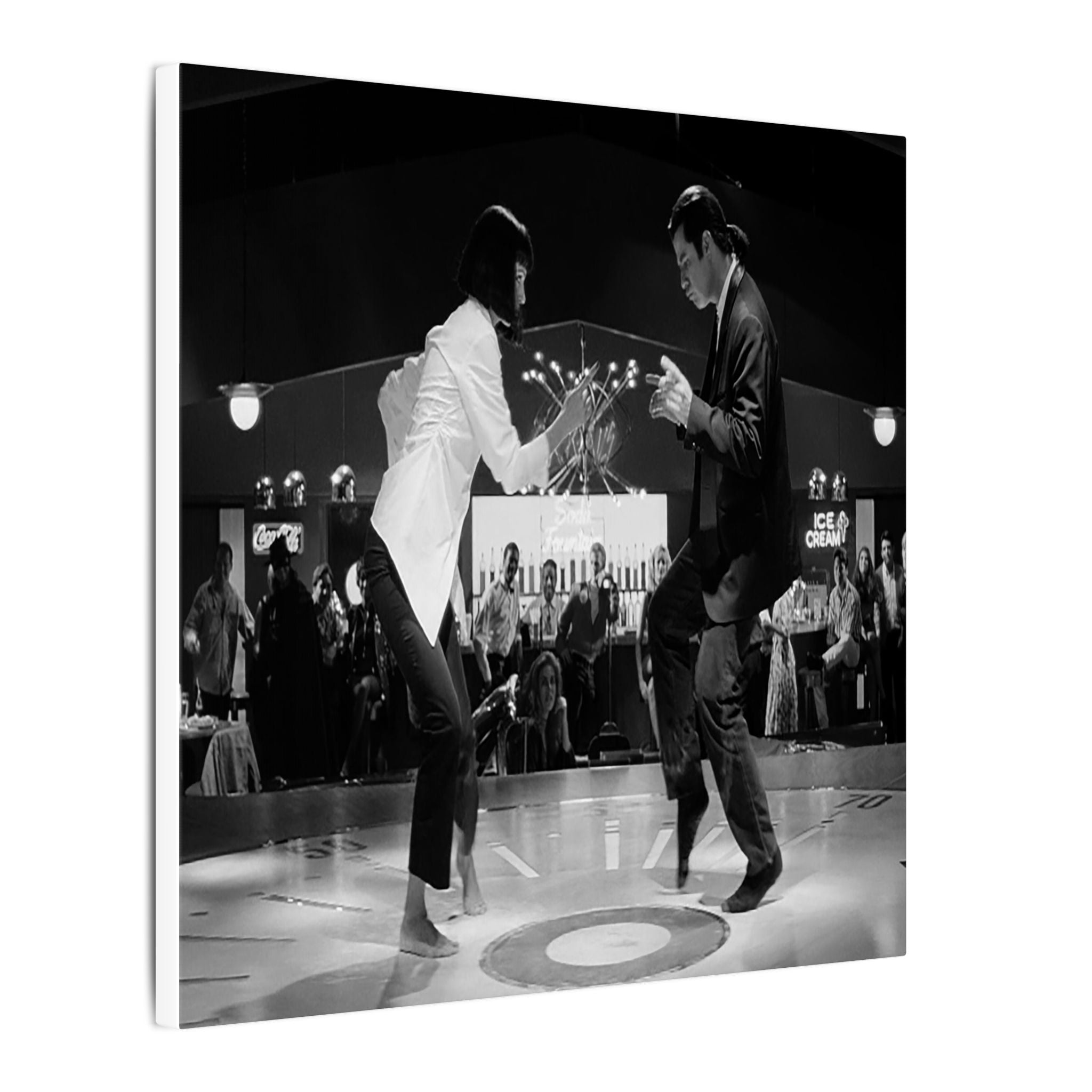 Mia & Vincent's Groove - Canvas Art - The Films Point