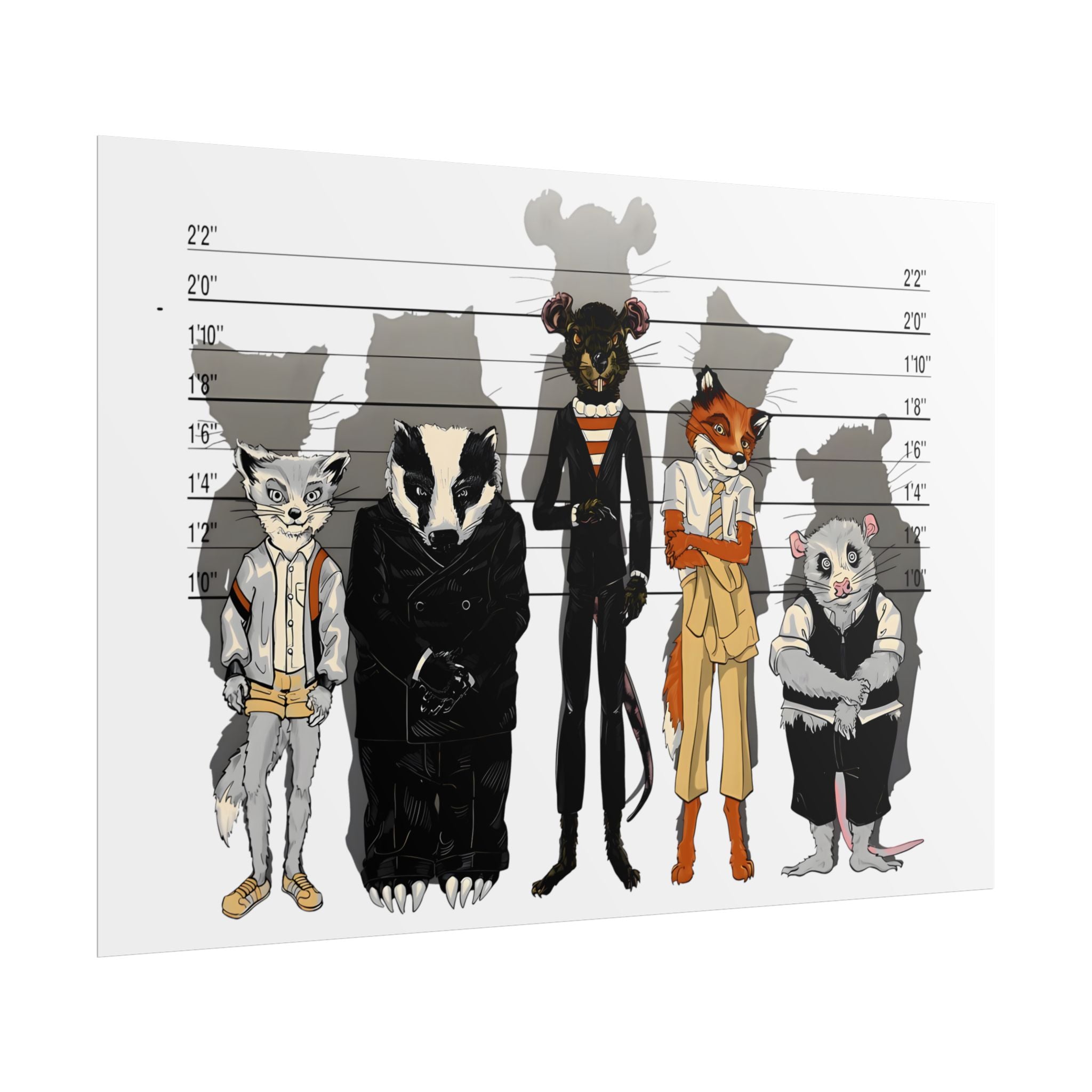 Unusual Suspects Fantastic Mr Fox - Poster - The Films Point