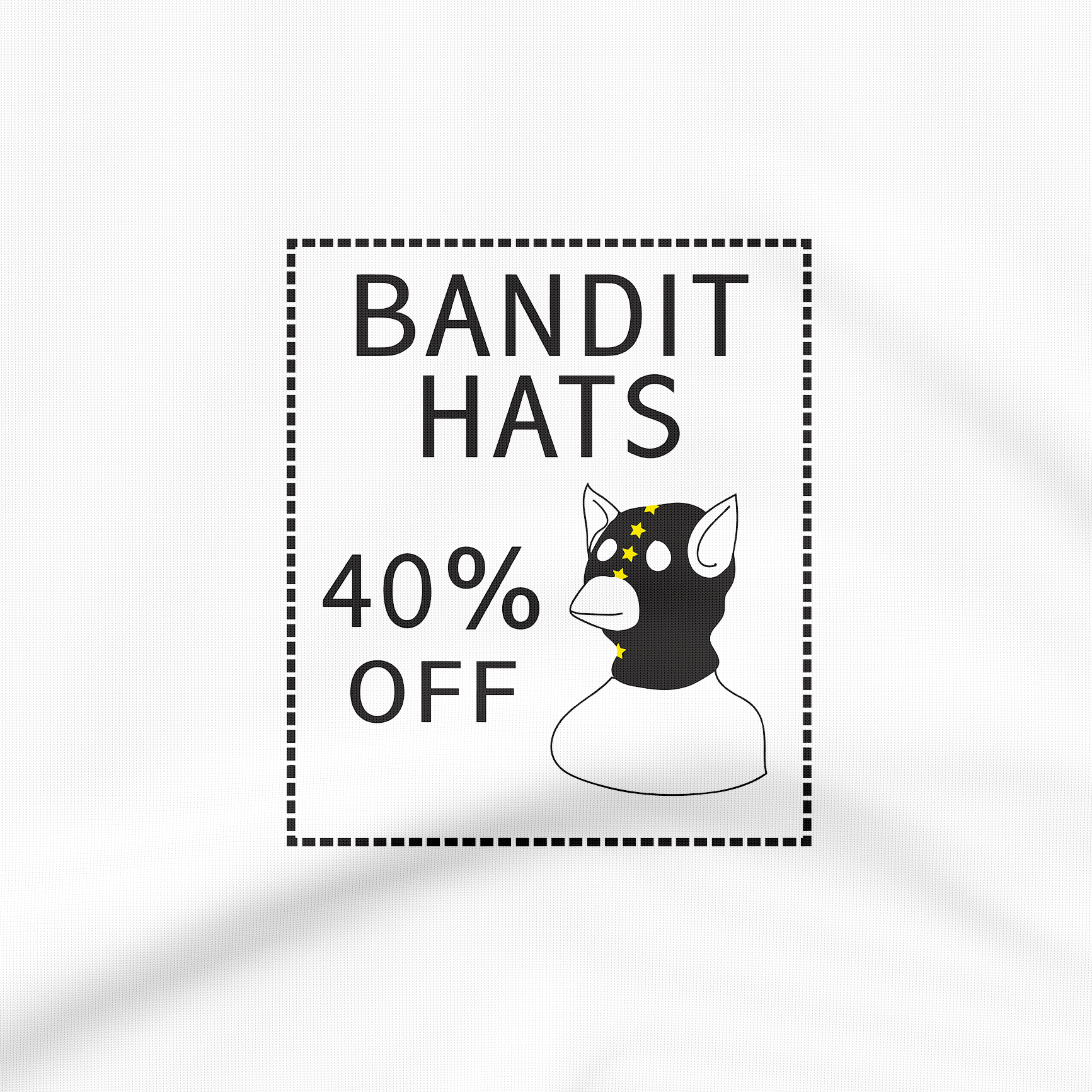 Bandit Hats Wes Anderson - T-Shirt - The Films Point
