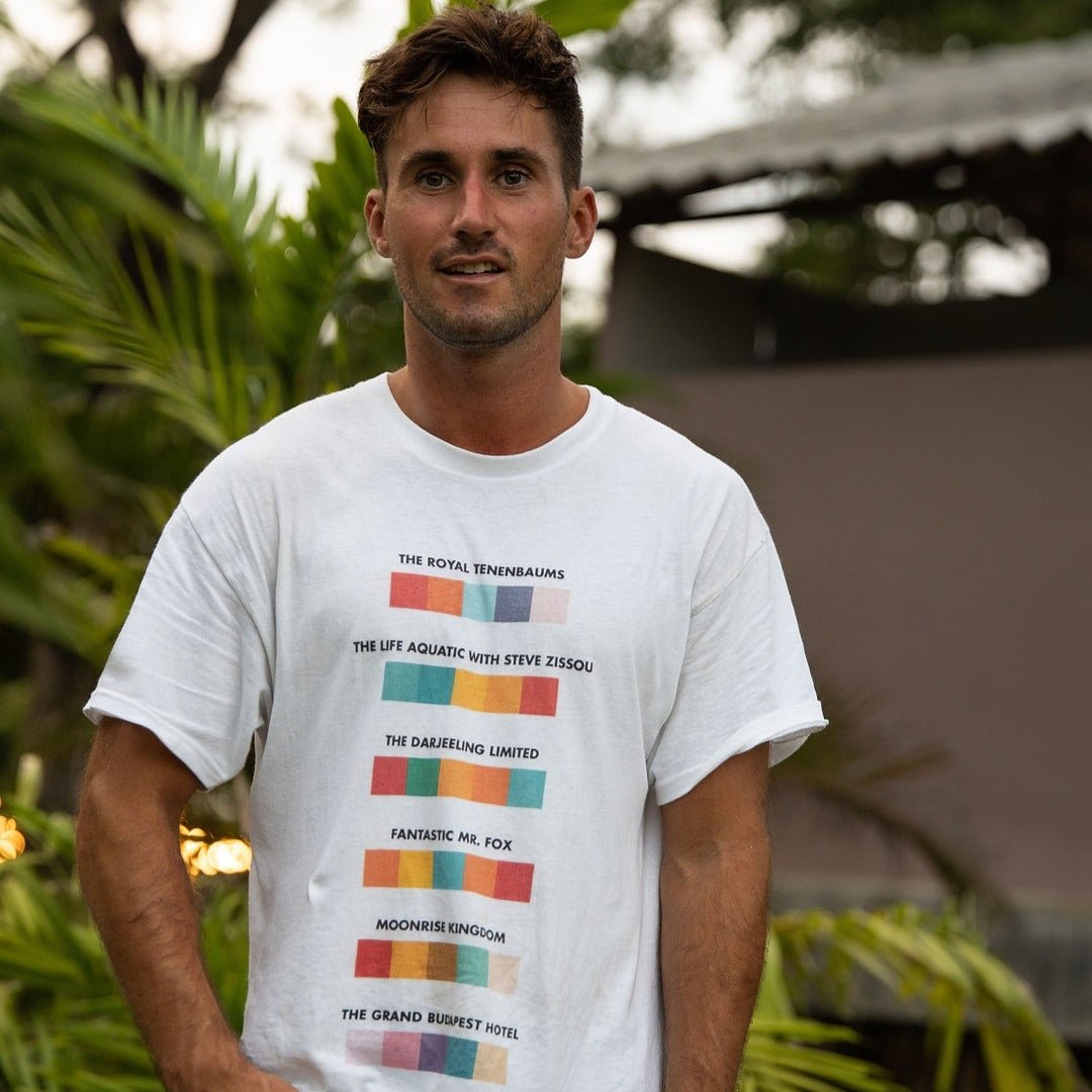 Wes Anderson Colors - T-Shirt - The Films Point