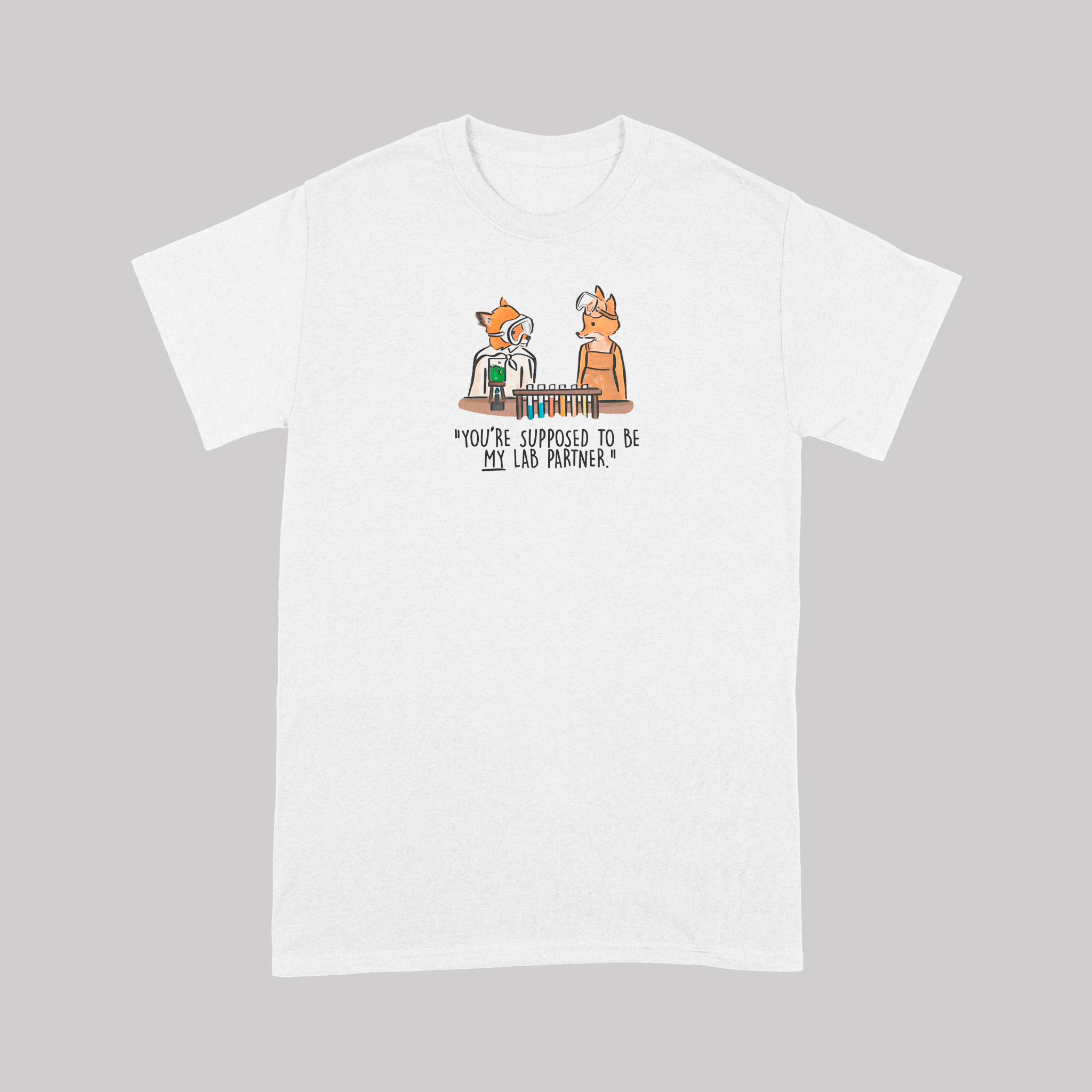 Fantastic Mr. Fox – Lab Partner Scene - T-Shirt - The Films Point