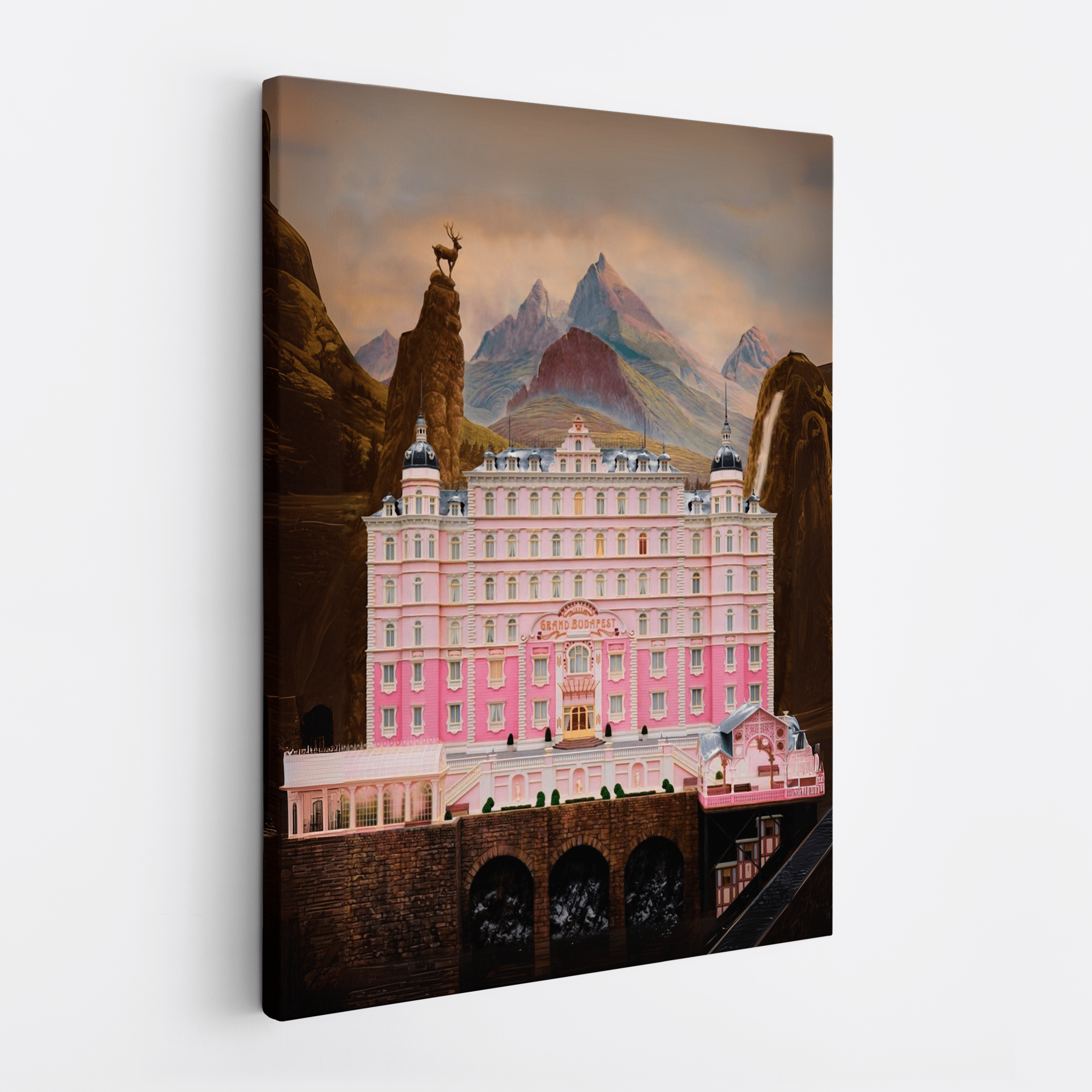 The Grand Budapest Hotel - Canvas Art - The Films Point