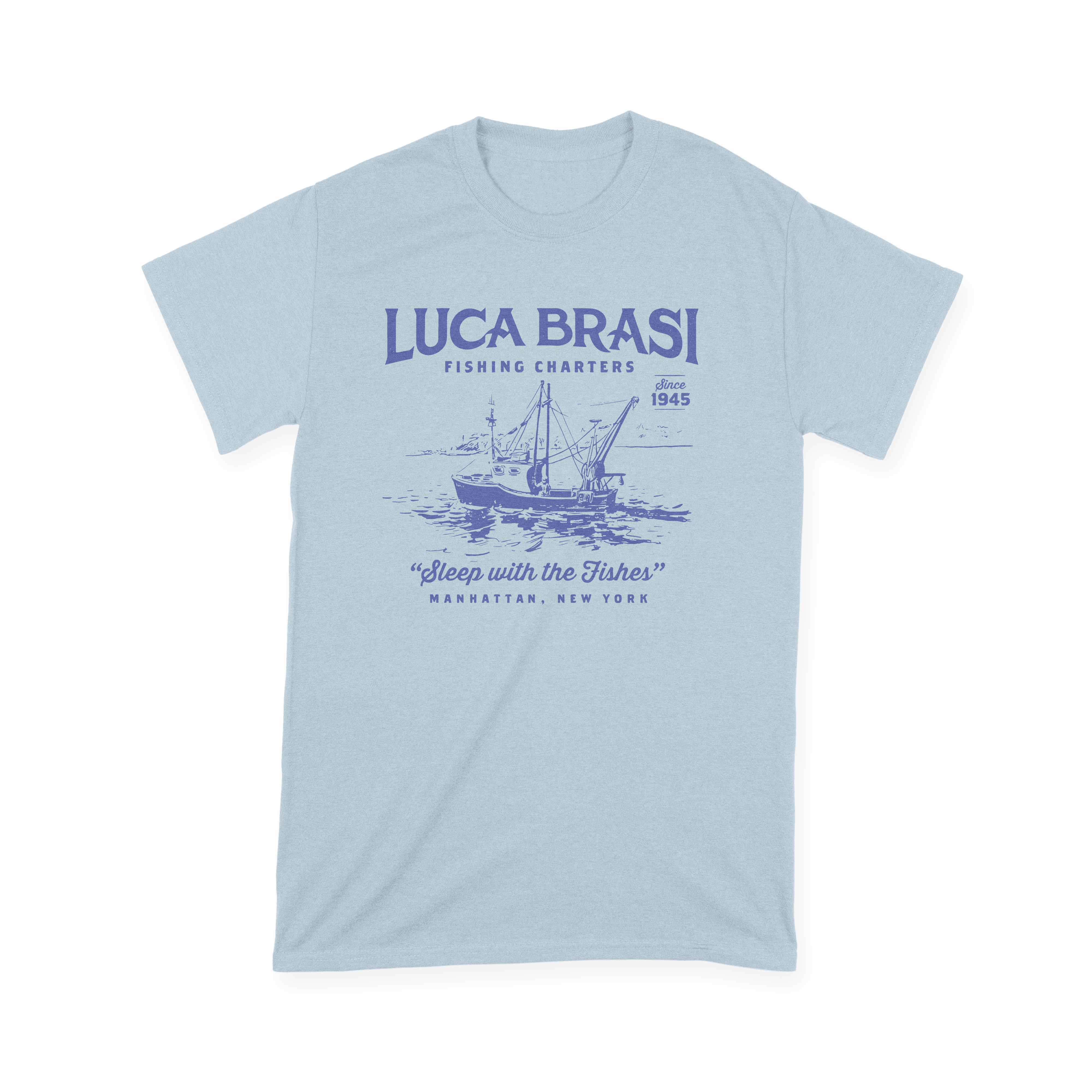 Luca Brasi Fishing Charters The Godfather - T-shirt