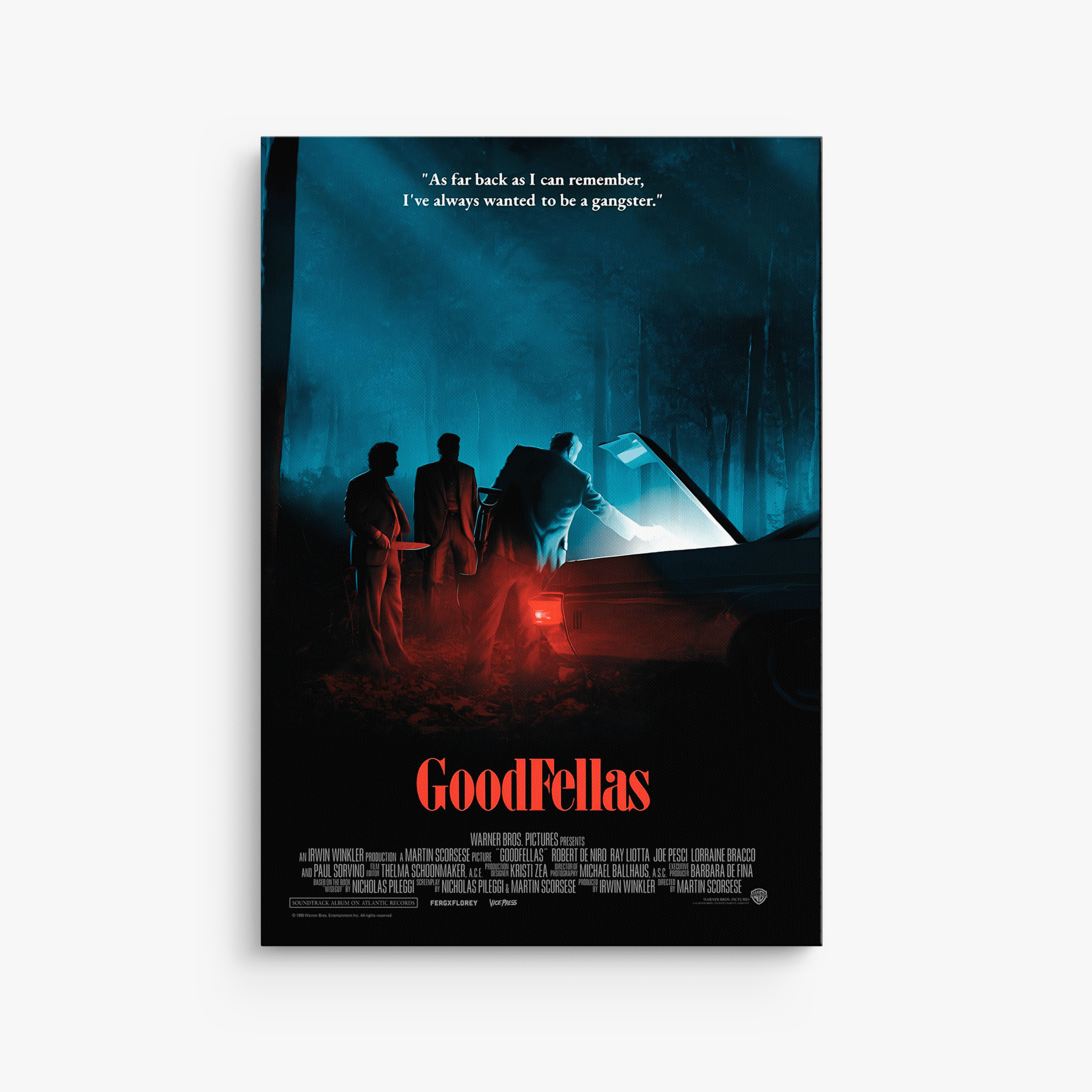 Goodfellas Poster Scorsese - Canvas Art - The Films Point