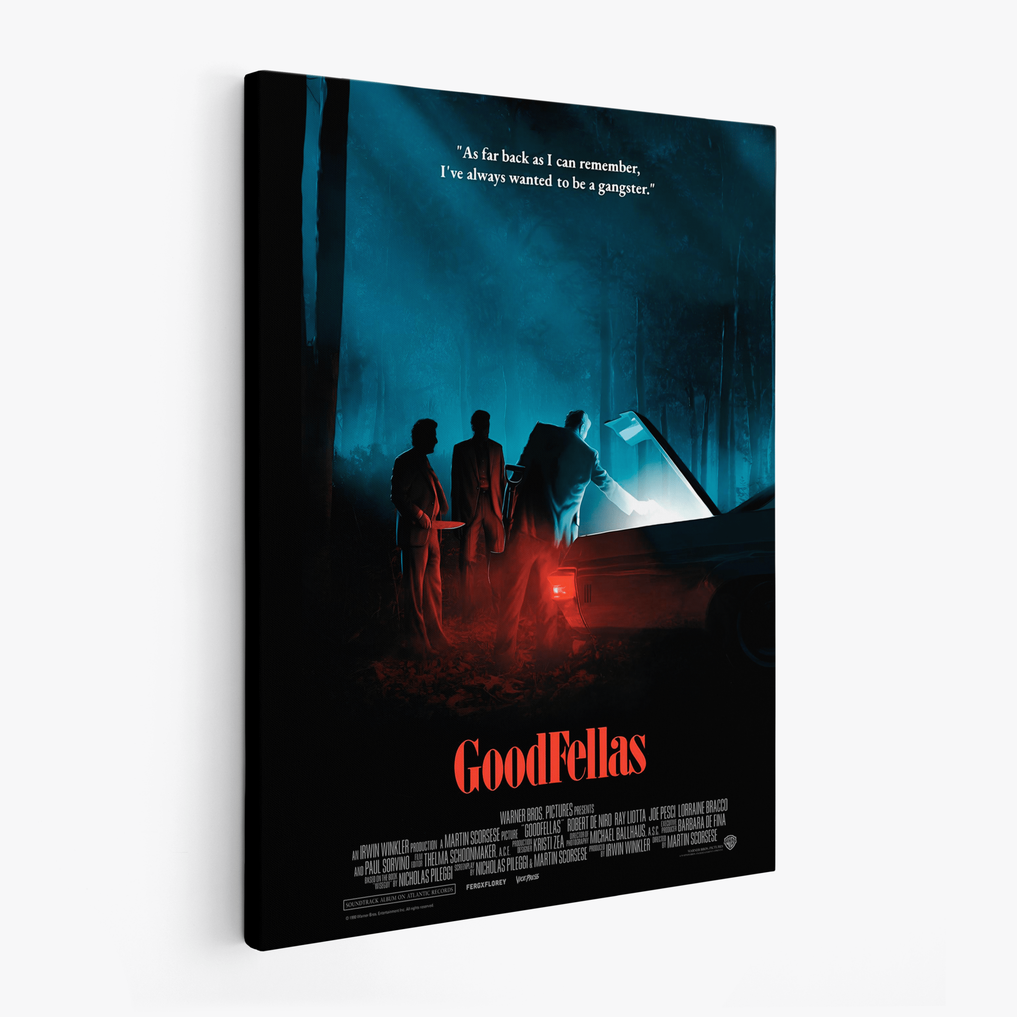 Goodfellas Poster Scorsese - Canvas Art - The Films Point